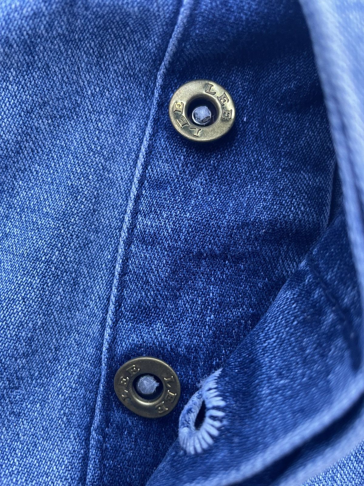 Lee × Vintage Vintage Lee Sanforized Denim Overalls Size US 31 - 15 Thumbnail