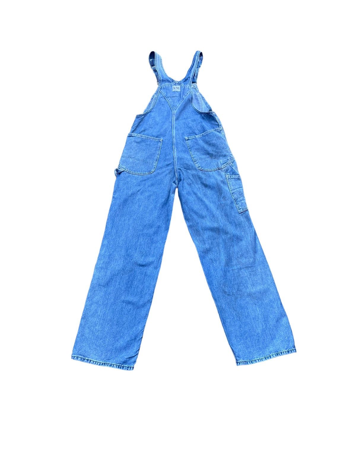 Lee × Vintage Vintage Lee Sanforized Denim Overalls Size US 31 - 7 Thumbnail