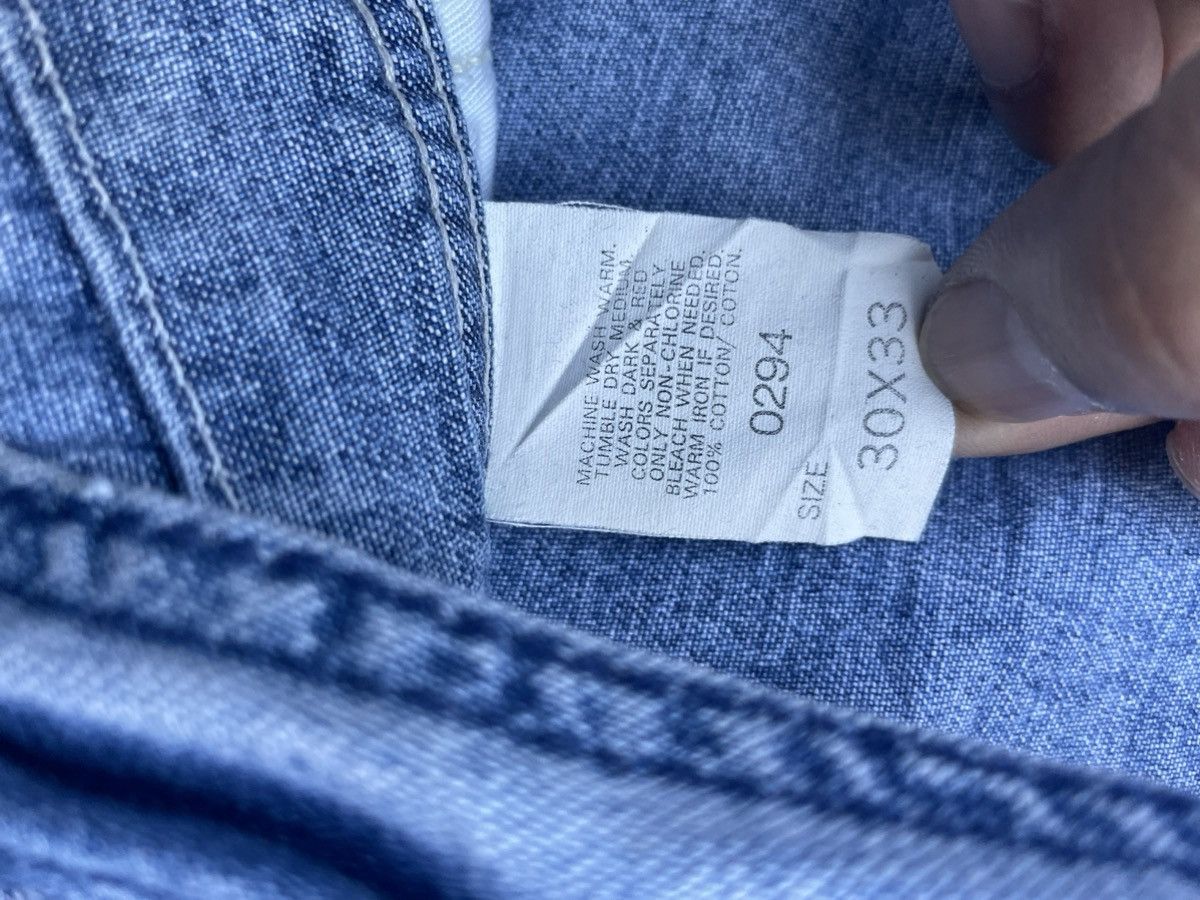 Lee × Vintage Vintage Lee Sanforized Denim Overalls Size US 31 - 12 Thumbnail
