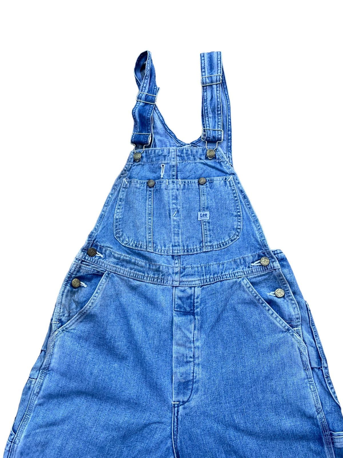 Lee × Vintage Vintage Lee Sanforized Denim Overalls Size US 31 - 5 Thumbnail