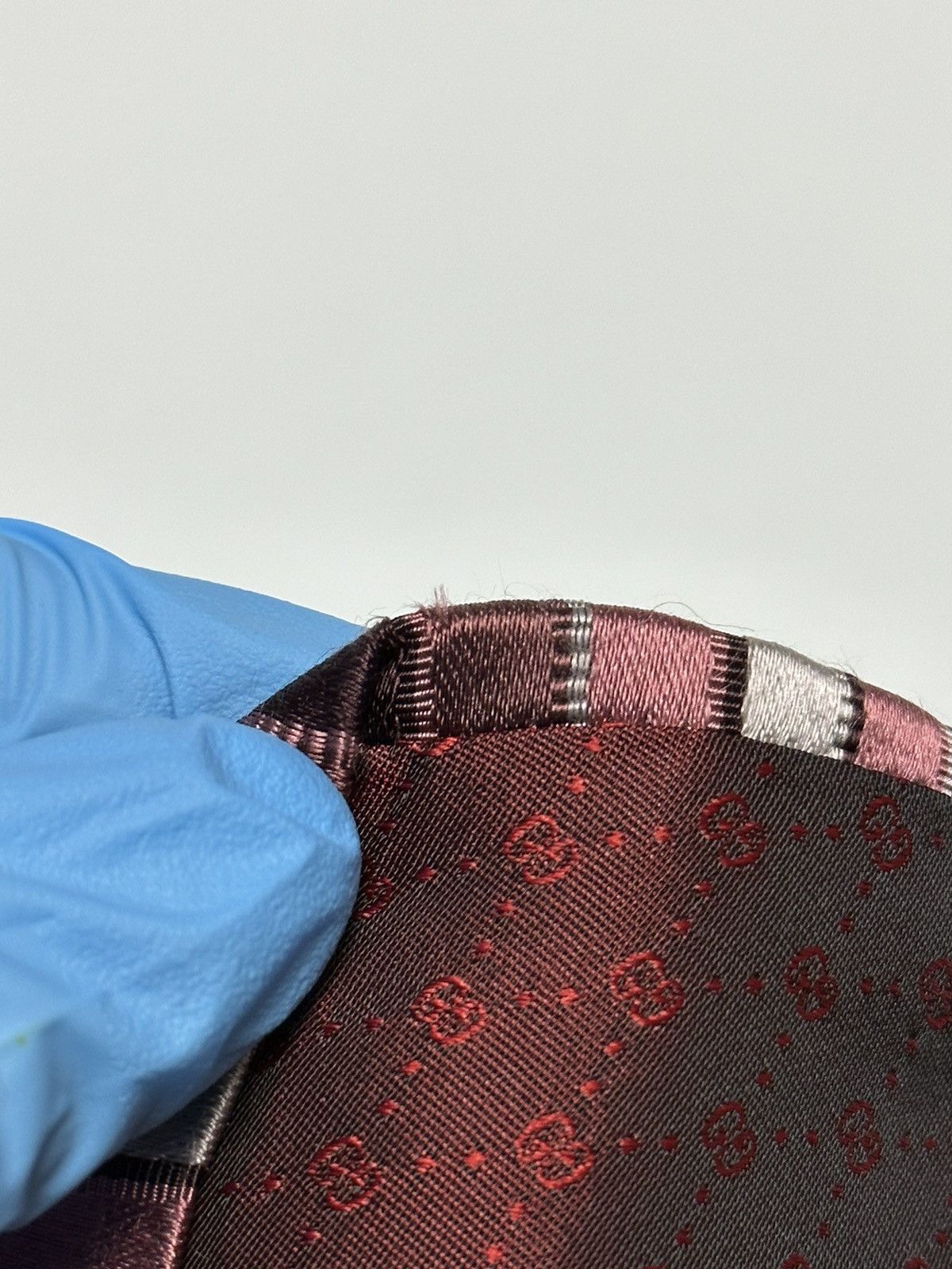 Gucci Vintage Gucci Silk Tie Size ONE SIZE - 17 Thumbnail