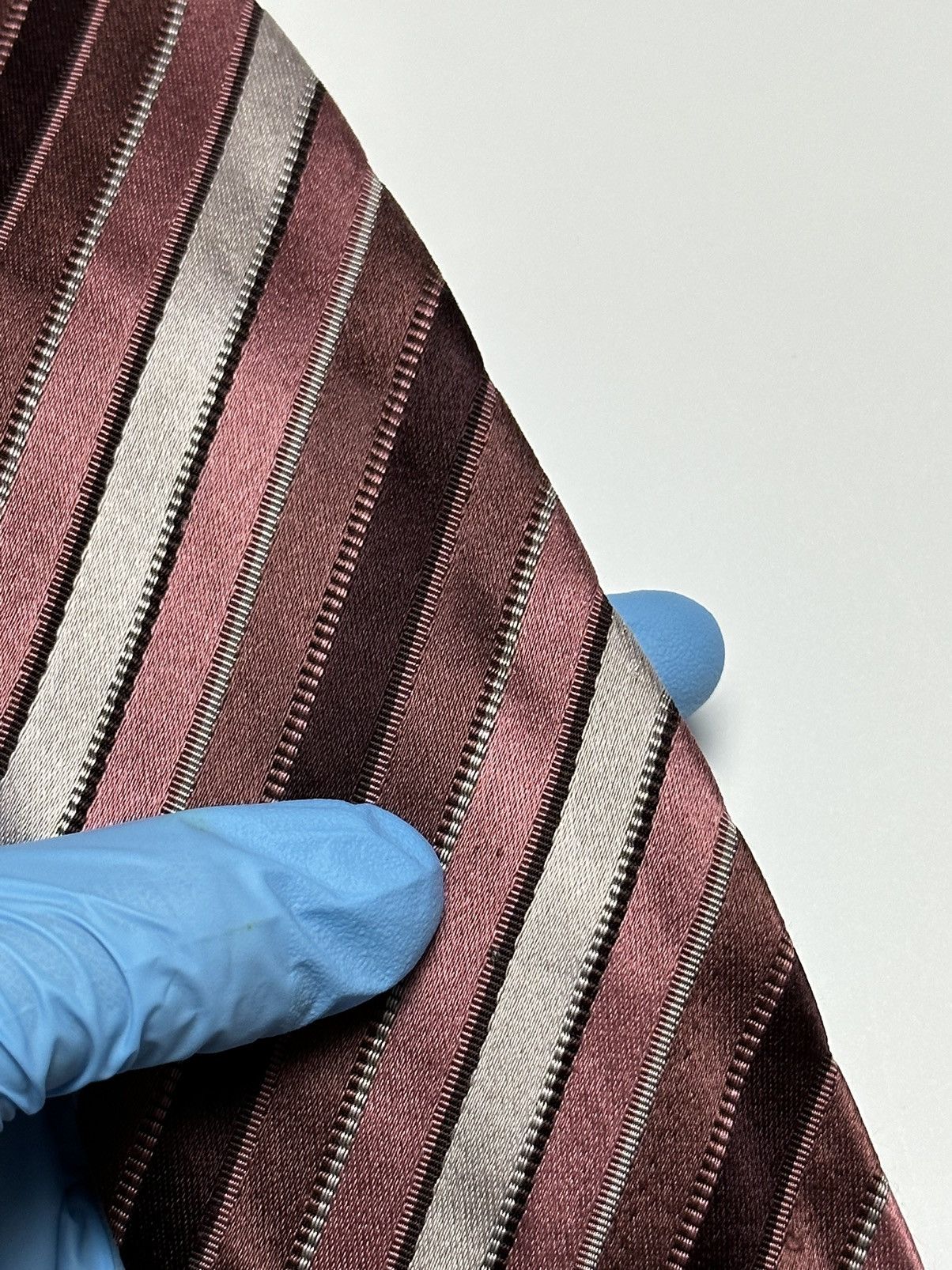 Gucci Vintage Gucci Silk Tie Size ONE SIZE - 15 Thumbnail
