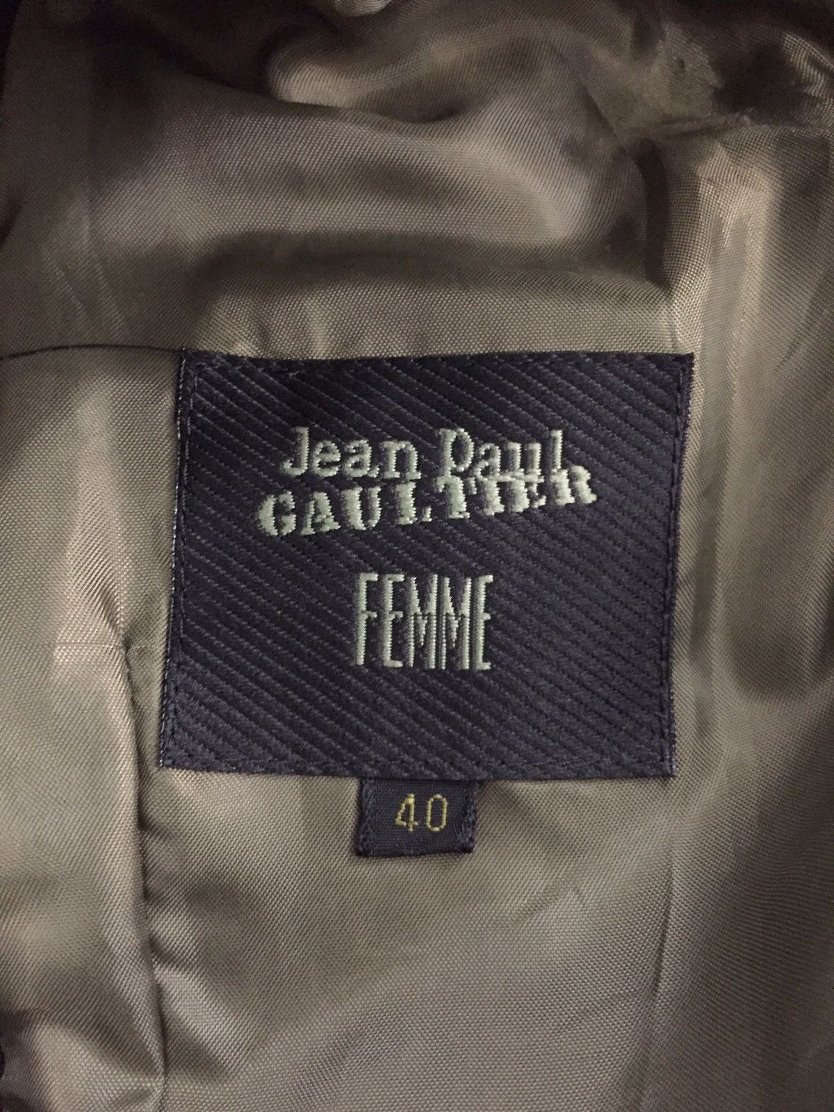 Jean Paul Gaultier OG Classic Jean Paul Gaultier Femme Crop Jacket Size US S / EU 44-46 / 1 - 5 Thumbnail
