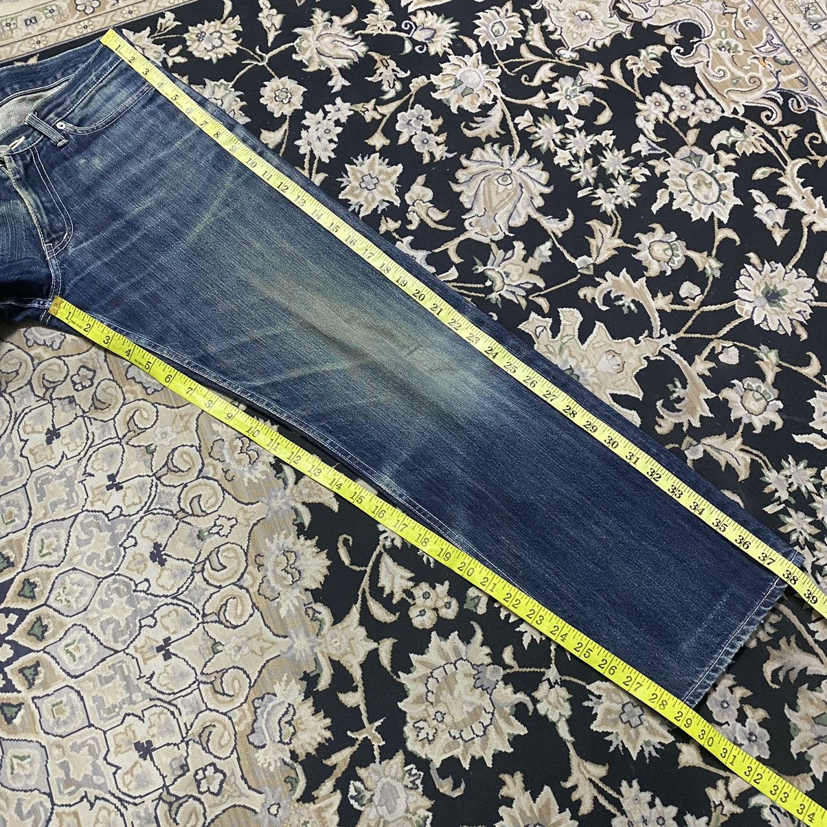 Original Fake Kaws x Original Fake Distressed Jeans Size US 30 / EU 46 - 21 Thumbnail