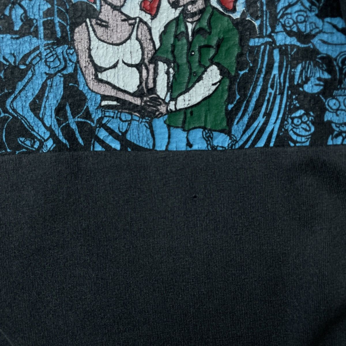 Band Tees × Vintage 2000 Greenday band tee pop punk rock rare 00s Y2K faded Size US L / EU 52-54 / 3 - 5 Thumbnail