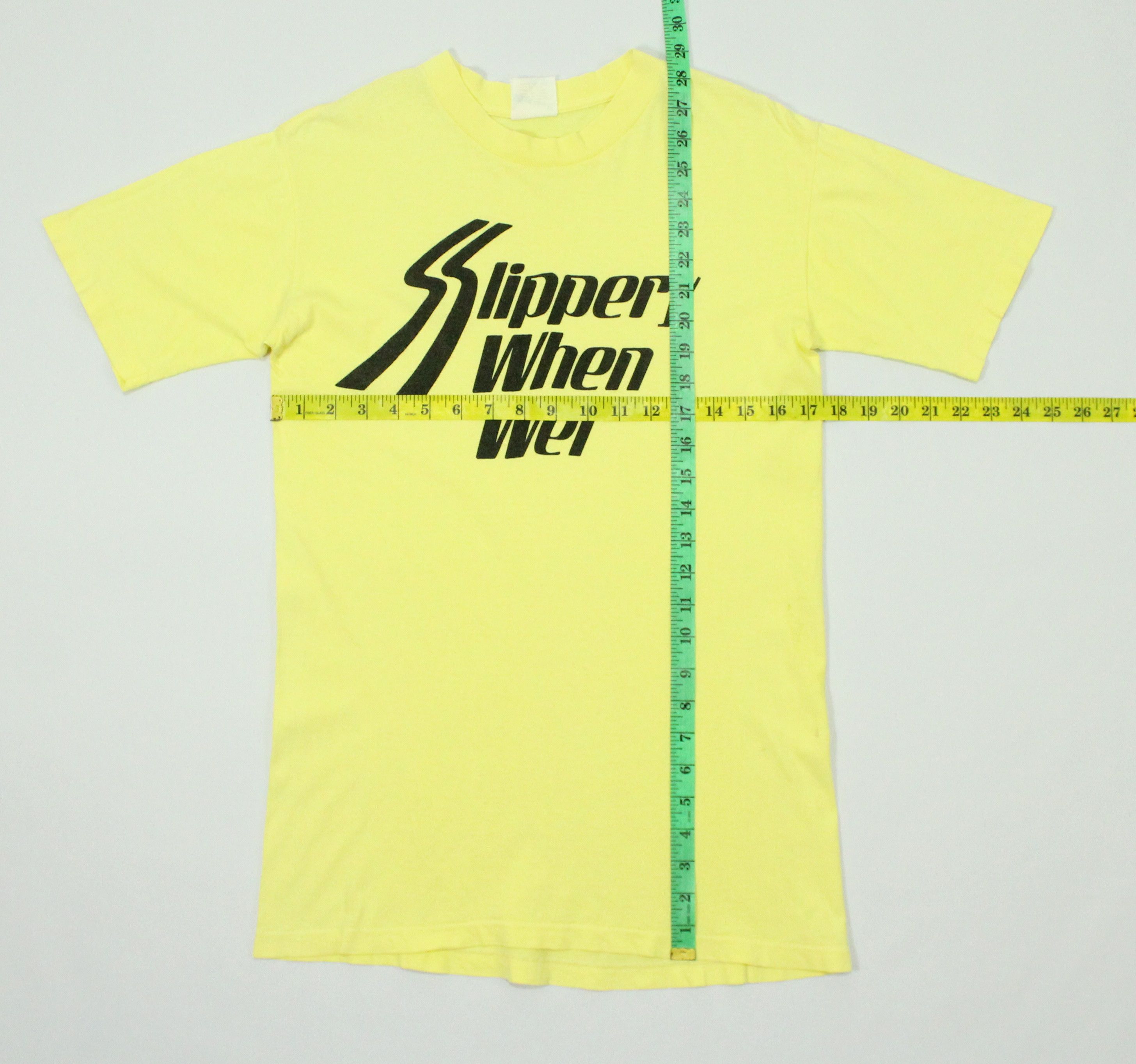 Vintage Vintage 90s SLIPPERY WHEN WET Shirt Bon Jovi Size US M / EU 48-50 / 2 - 9 Thumbnail