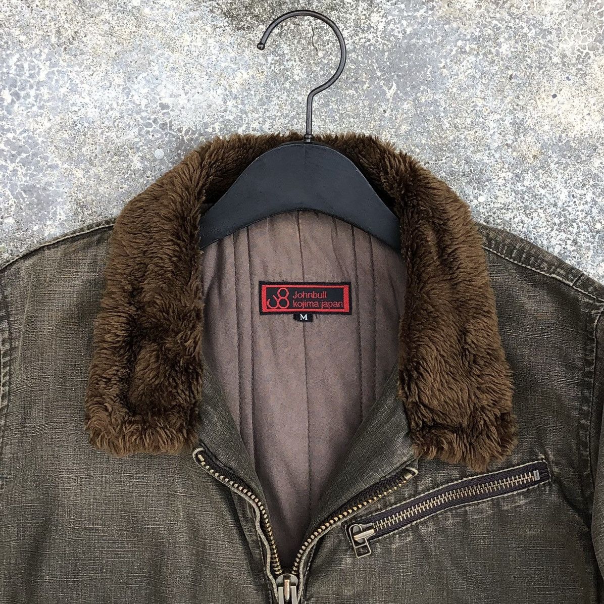 Johnbull Vintage Johnbull Kojima Japan Pilot Flights Fur Jacket Size US M / EU 48-50 / 2 - 14 Thumbnail