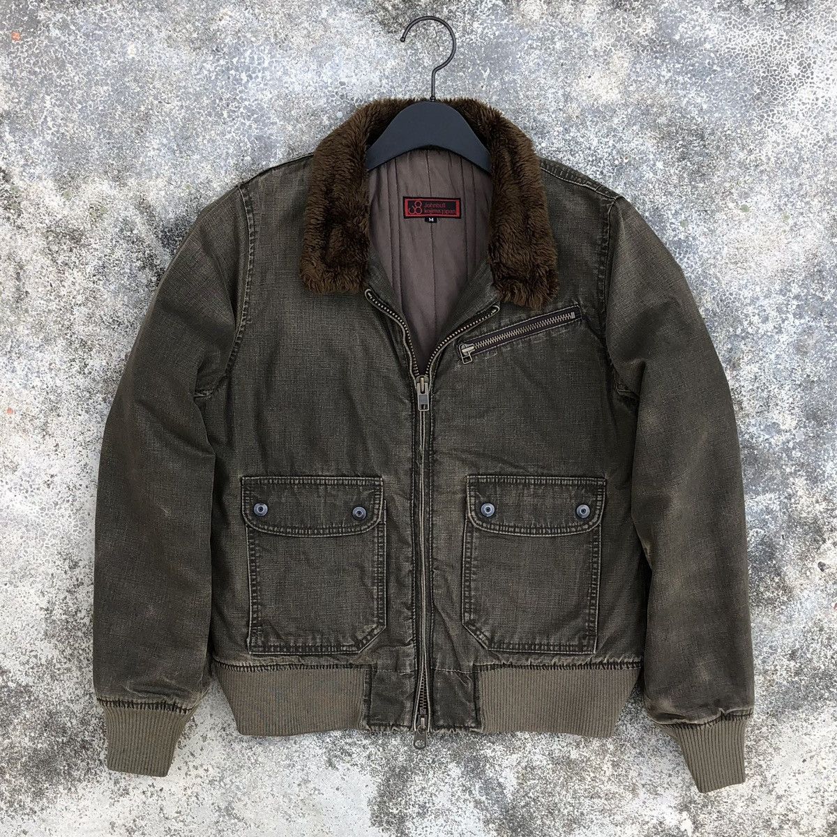 Johnbull Vintage Johnbull Kojima Japan Pilot Flights Fur Jacket Size US M / EU 48-50 / 2 - 1 Thumbnail