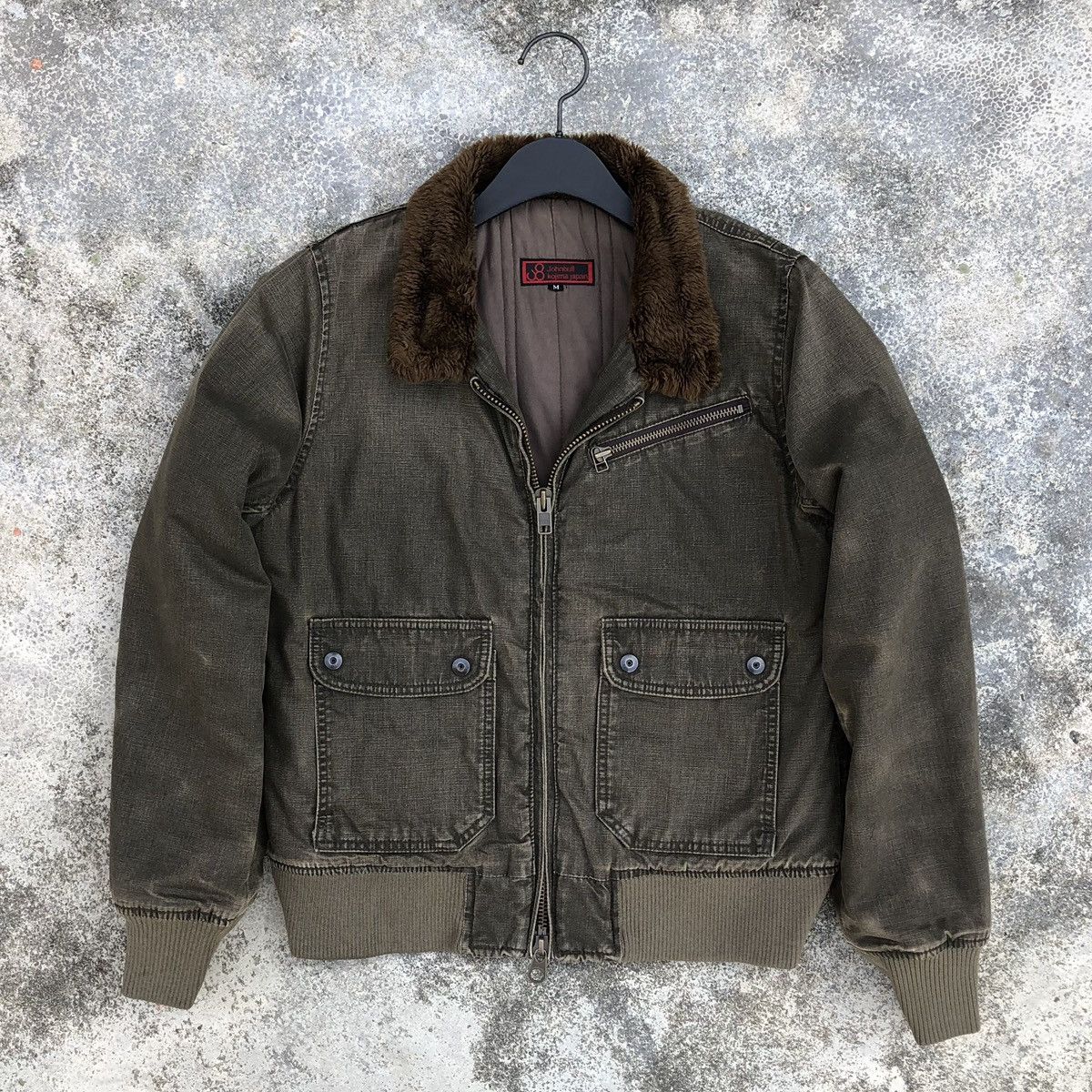 Johnbull Vintage Johnbull Kojima Japan Pilot Flights Fur Jacket Size US M / EU 48-50 / 2 - 5 Thumbnail