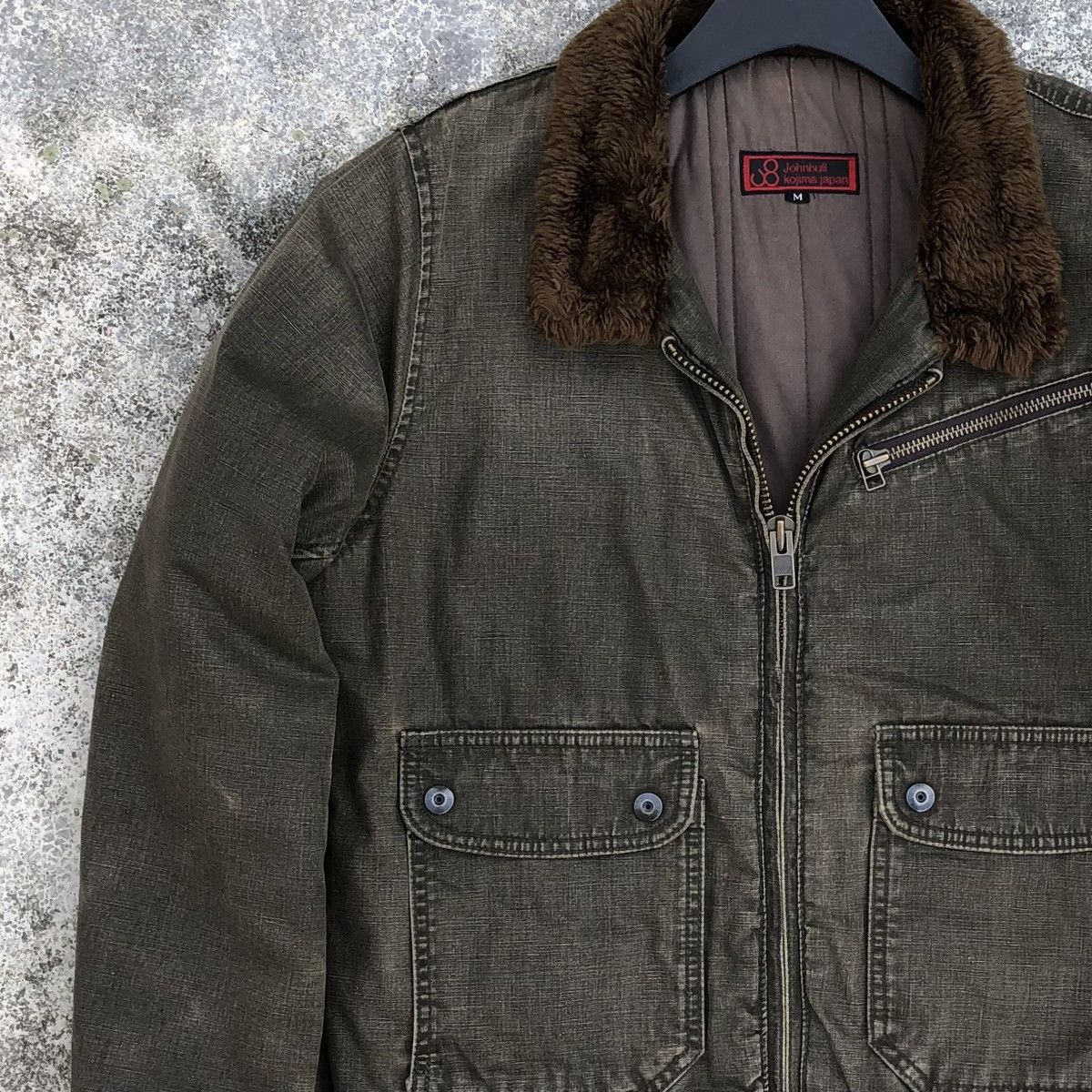 Johnbull Vintage Johnbull Kojima Japan Pilot Flights Fur Jacket Size US M / EU 48-50 / 2 - 8 Thumbnail