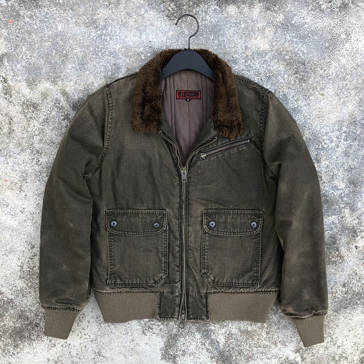 Johnbull Vintage Johnbull Kojima Japan Pilot Flights Fur Jacket Size US M / EU 48-50 / 2 - 13 Thumbnail
