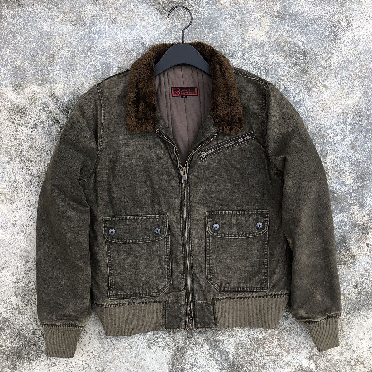 Johnbull Vintage Johnbull Kojima Japan Pilot Flights Fur Jacket Size US M / EU 48-50 / 2 - 2 Thumbnail