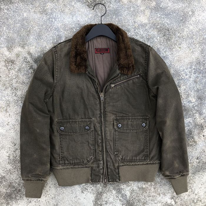 Vintage Vintage Johnbull Kojima Japan Pilot Flights Fur Jacket | Grailed