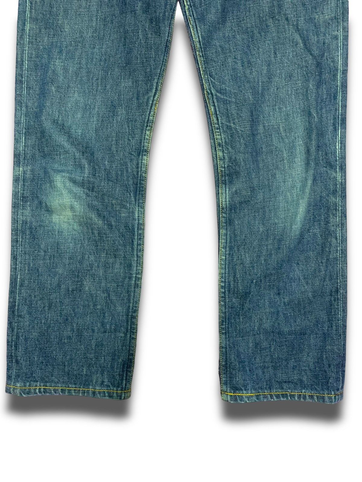 Helmut Lang × Vintage ARCHIVAL 90s Helmut Lang Classic Cut Jeans Size US 27 - 3 Thumbnail