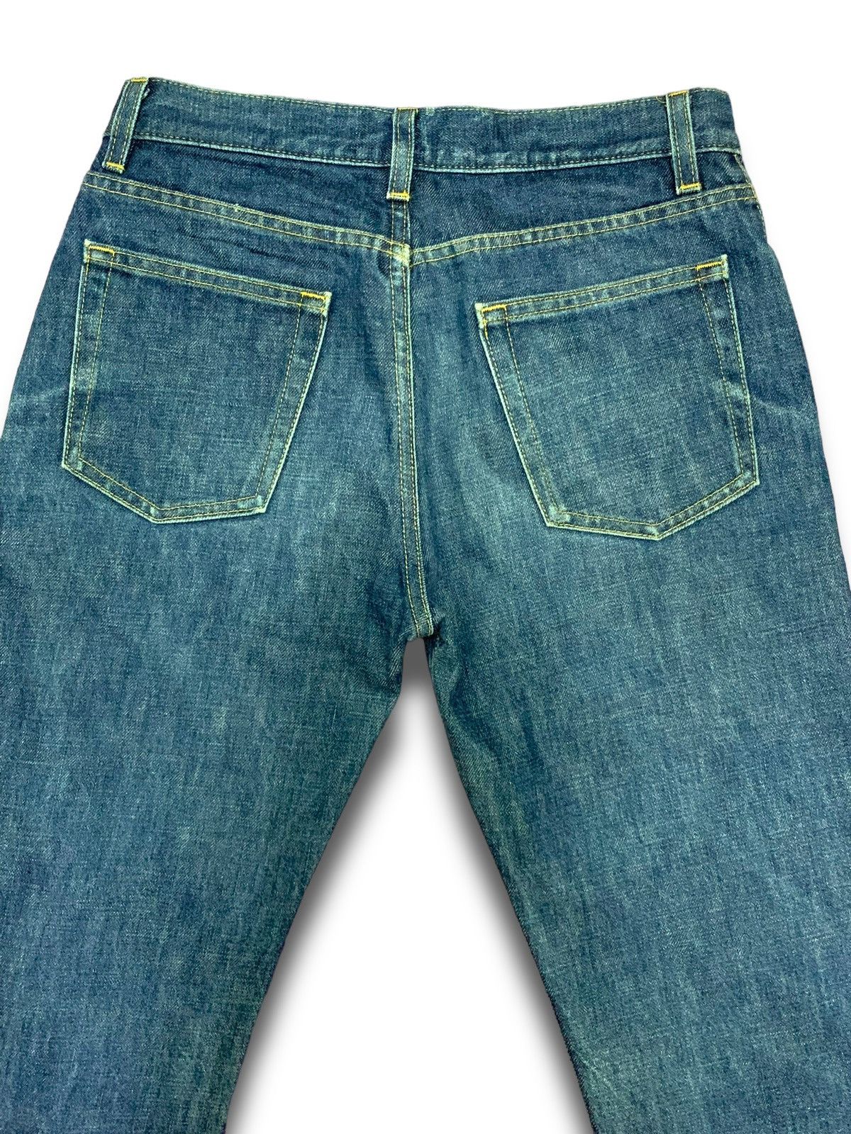 Helmut Lang × Vintage ARCHIVAL 90s Helmut Lang Classic Cut Jeans Size US 27 - 5 Thumbnail