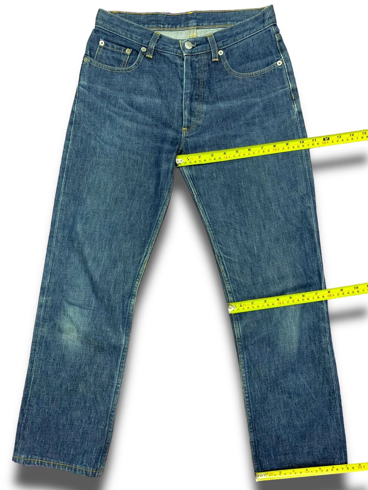 Helmut Lang × Vintage ARCHIVAL 90s Helmut Lang Classic Cut Jeans Size US 27 - 11 Thumbnail