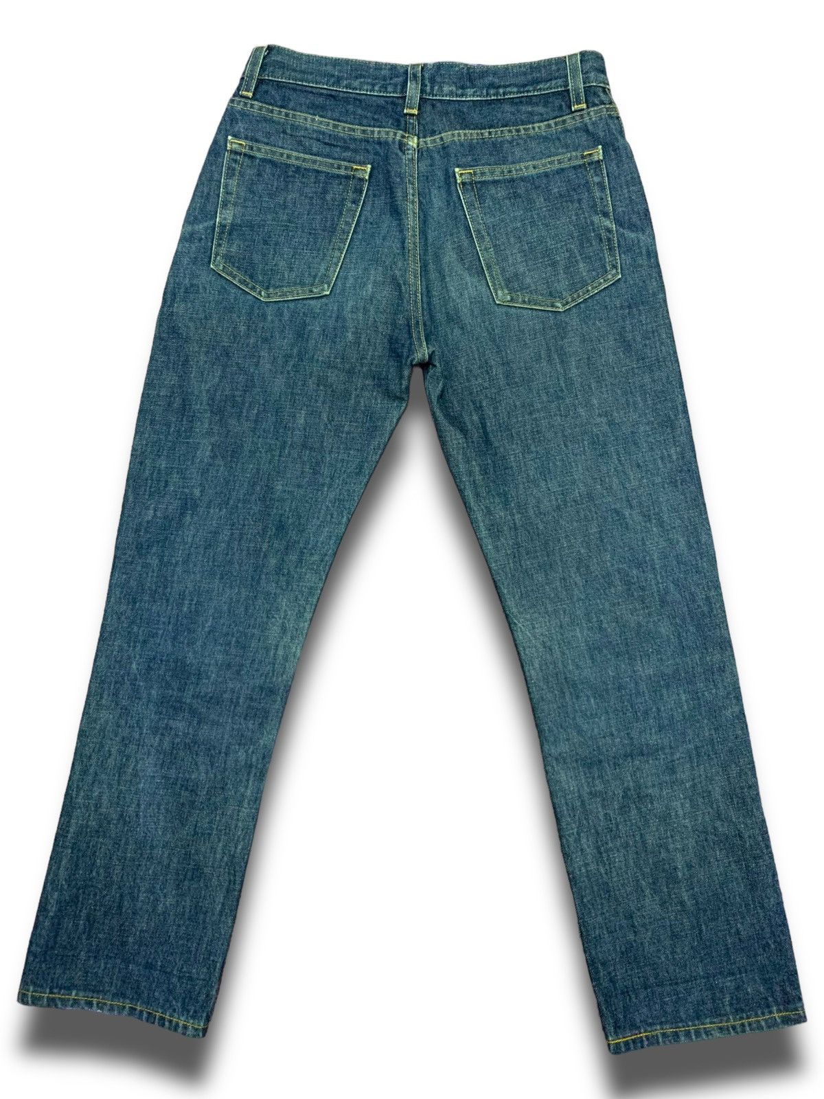 Helmut Lang × Vintage ARCHIVAL 90s Helmut Lang Classic Cut Jeans Size US 27 - 4 Thumbnail