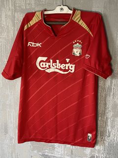 2005-2006 Liverpool Home CL Retro Shirt