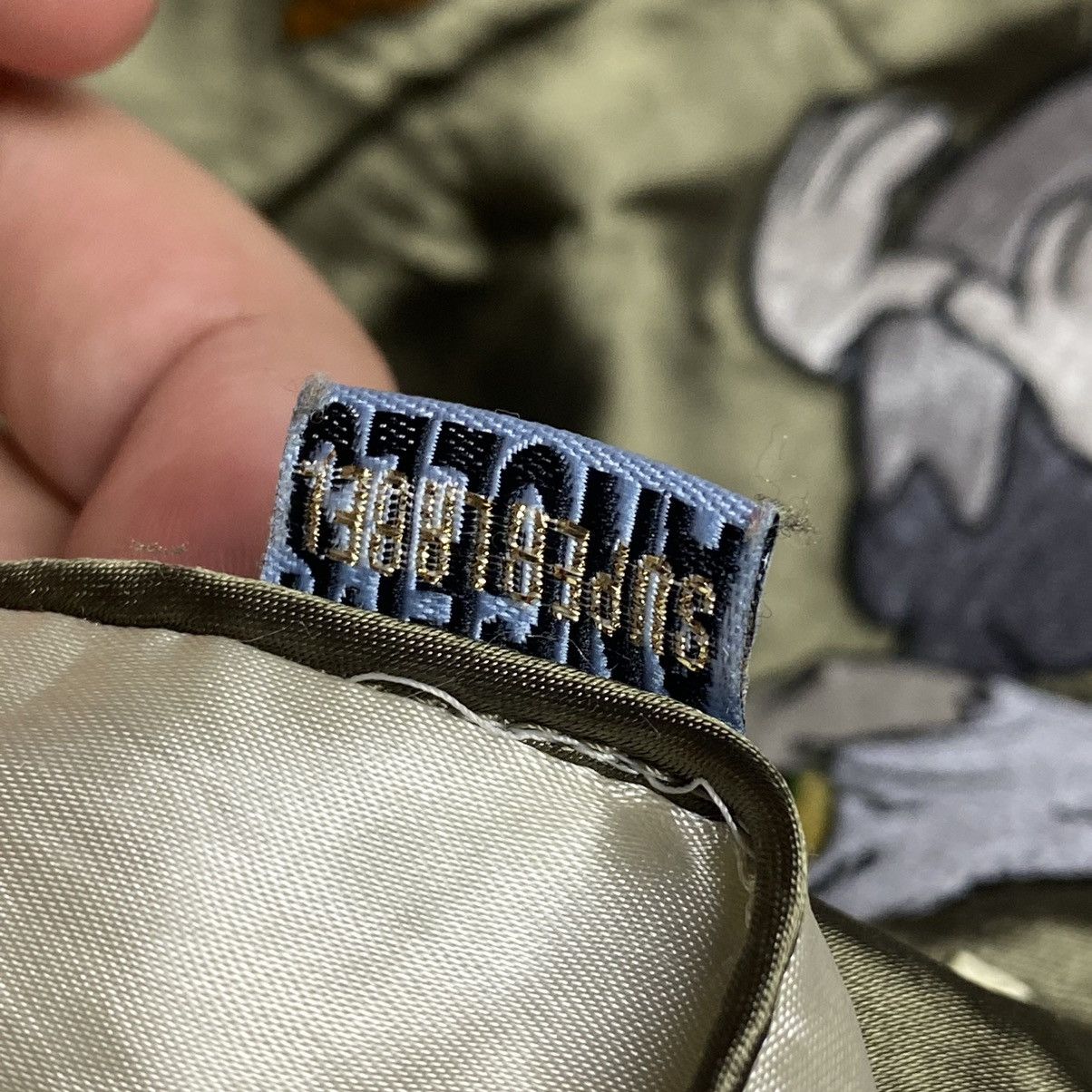 Angel Blue ☠️NEEDGONE☠️90s Angel Blue Reversible Satin Tom & Jerry Size US M / EU 48-50 / 2 - 14 Thumbnail