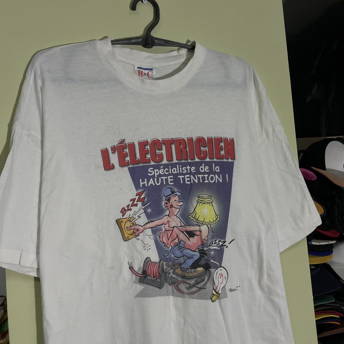 Vintage Vintage 90s Sun Faded Graphic Tee Punk Streetwear Relaxed XL Size US XL / EU 56 / 4 - 2 Thumbnail
