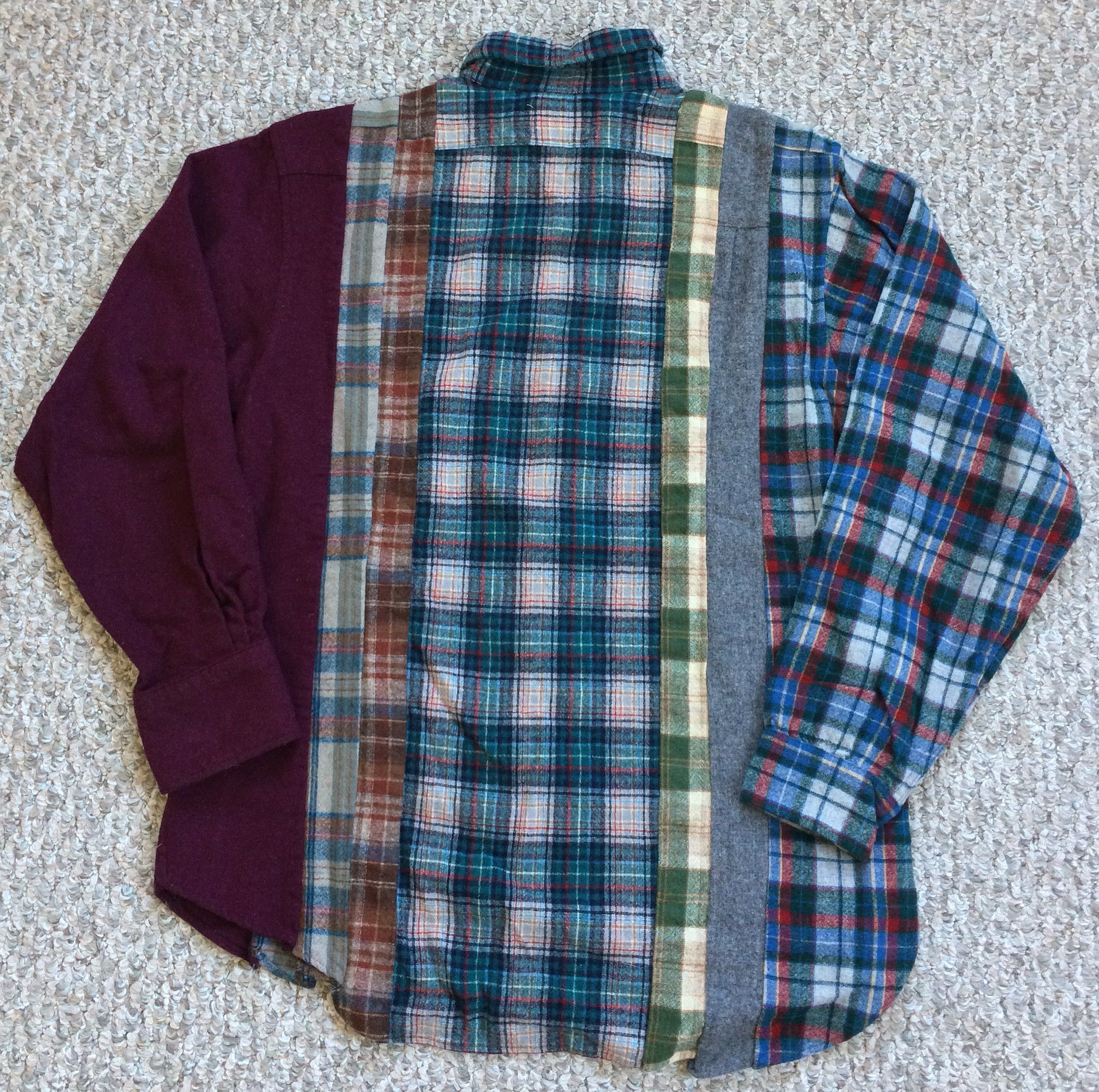 Needles Early 7 Cut Rebuild Wool Flannel! Size US S / EU 44-46 / 1 - 5 Thumbnail