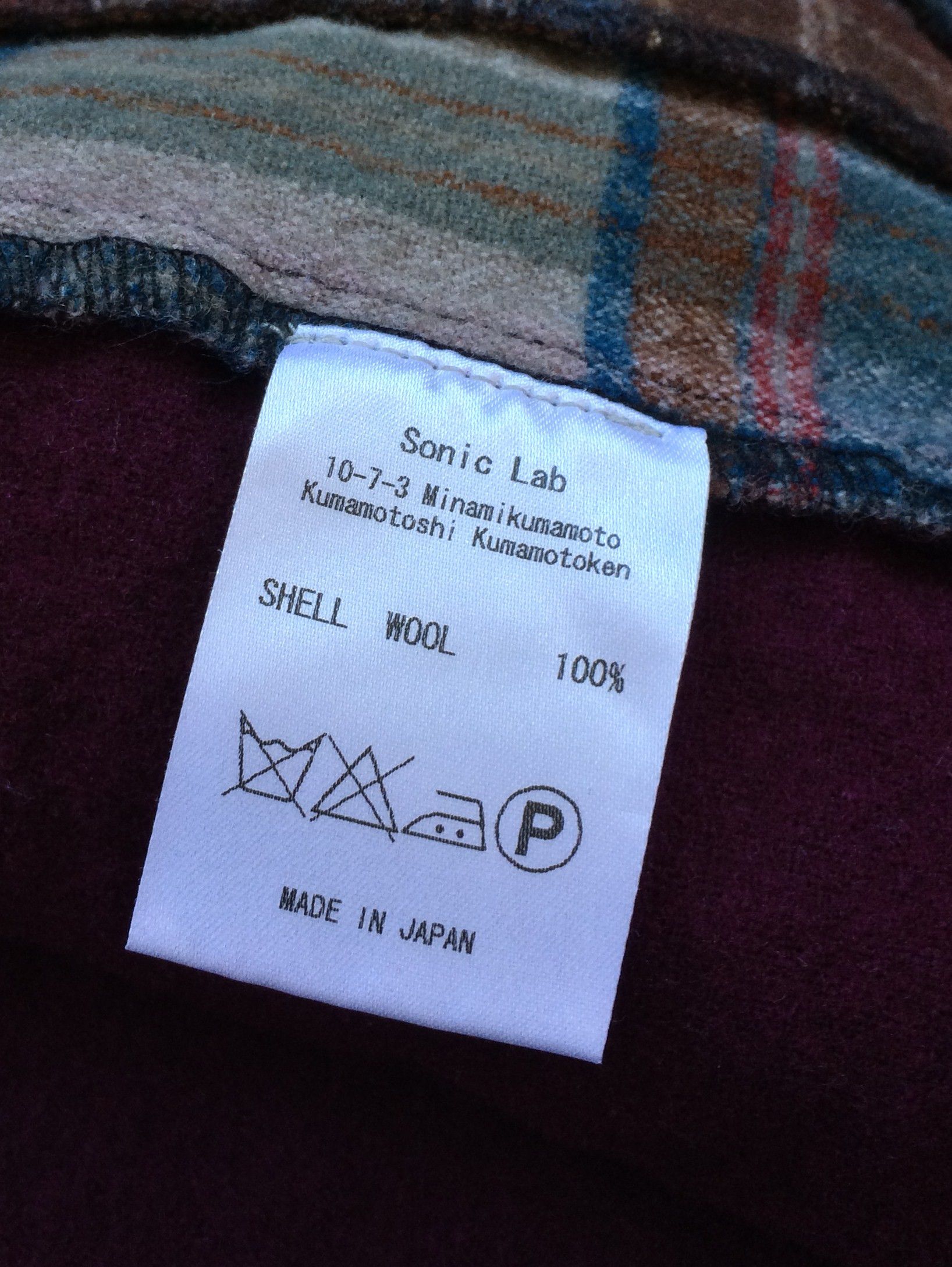 Needles Early 7 Cut Rebuild Wool Flannel! Size US S / EU 44-46 / 1 - 7 Thumbnail
