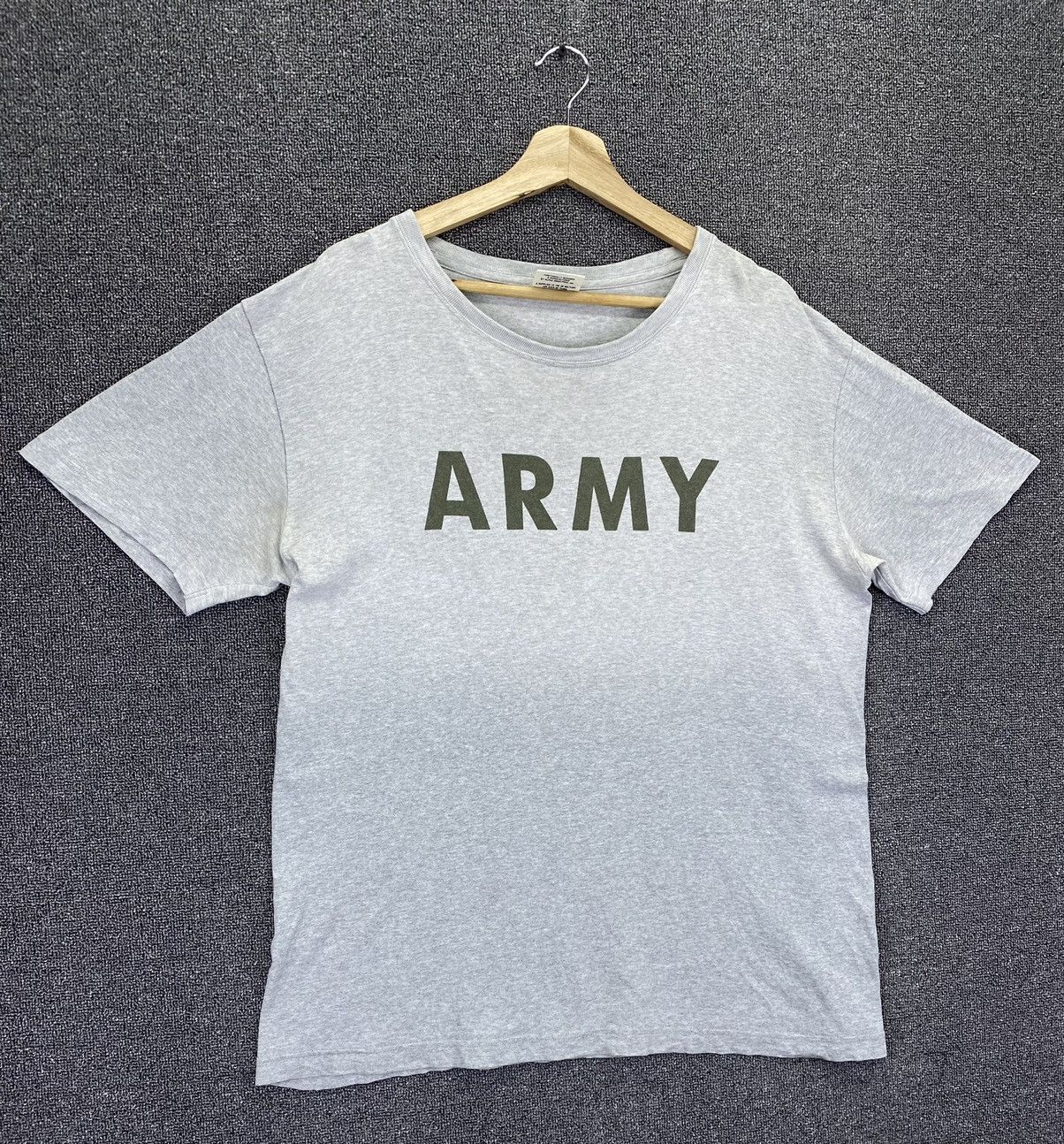 Alpha Industries Vintage US Military Army By Alpha Industries Tee T Shirts Size US XL / EU 56 / 4 - 2 Thumbnail
