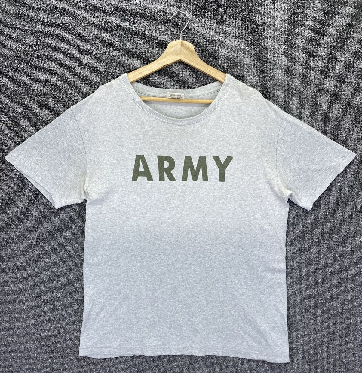 Alpha Industries Vintage US Military Army By Alpha Industries Tee T Shirts Size US XL / EU 56 / 4 - 1 Thumbnail
