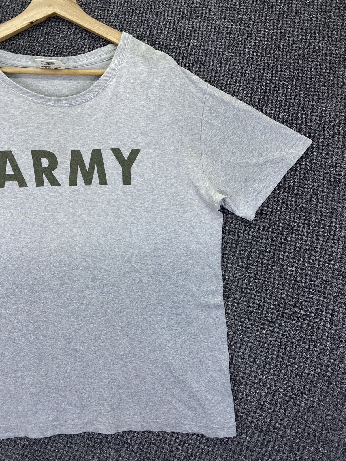 Alpha Industries Vintage US Military Army By Alpha Industries Tee T Shirts Size US XL / EU 56 / 4 - 4 Thumbnail