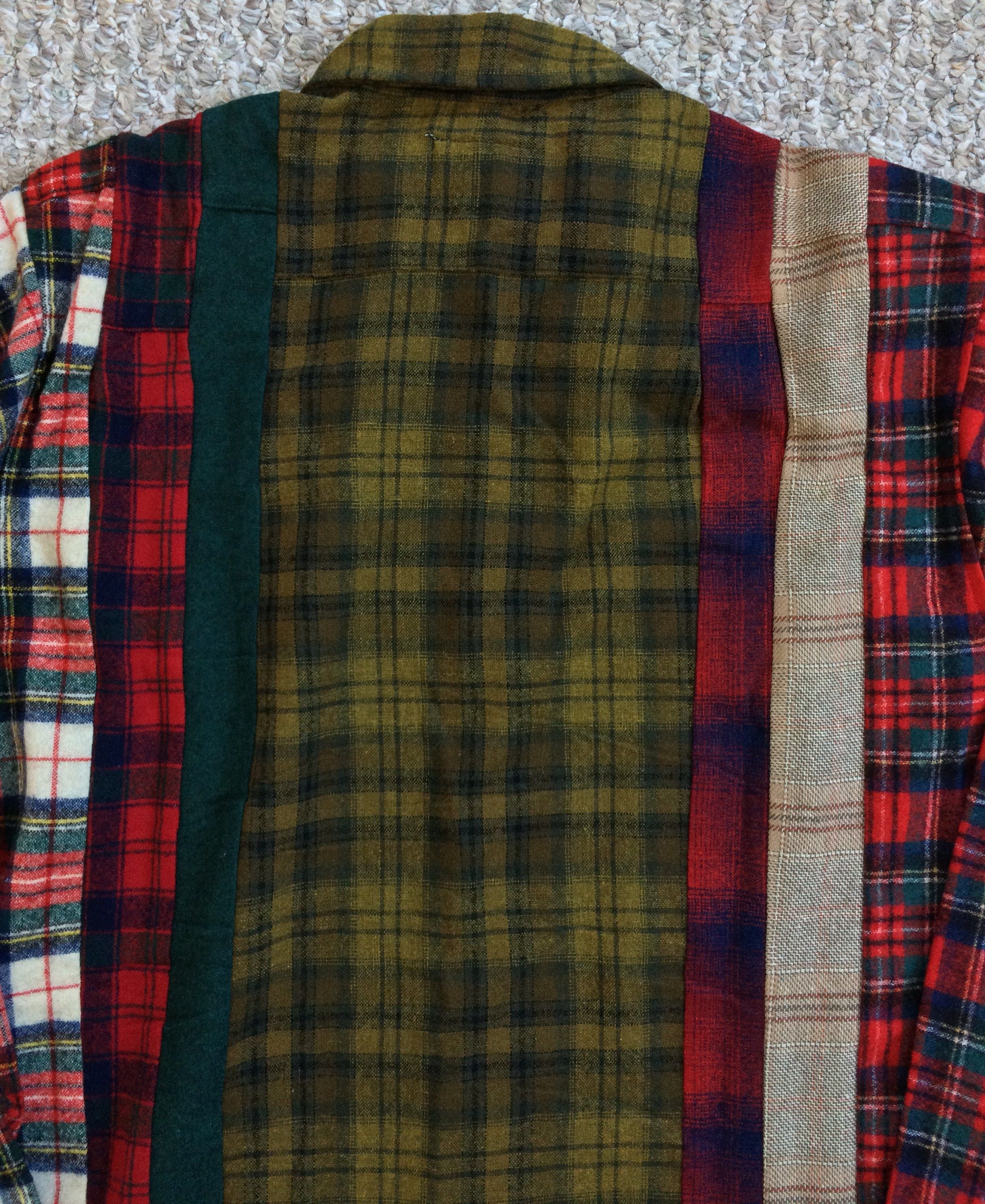 Needles × Sonic Lab Early 7 Cut Rebuild Wool Flannel! Size US S / EU 44-46 / 1 - 6 Thumbnail