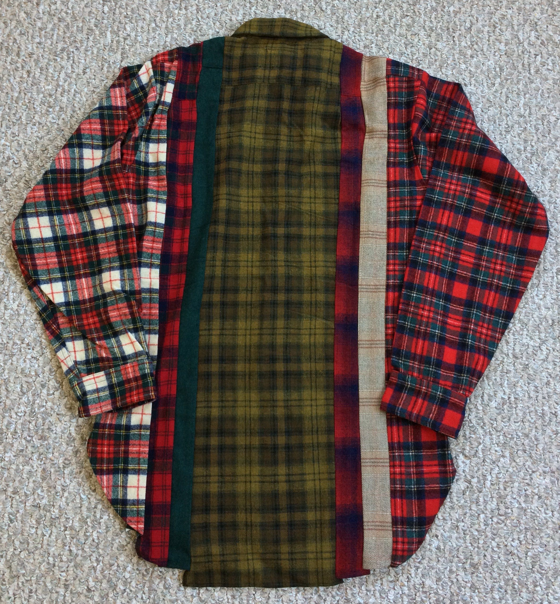 Needles × Sonic Lab Early 7 Cut Rebuild Wool Flannel! Size US S / EU 44-46 / 1 - 5 Thumbnail