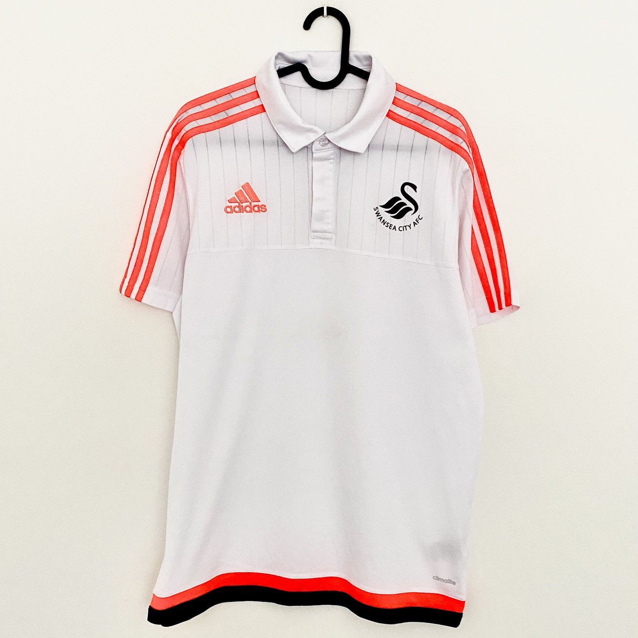 Adidas 2015 Swansea Adidas Training Soccer Jersey Size US M / EU 48-50 / 2 - 2 Thumbnail