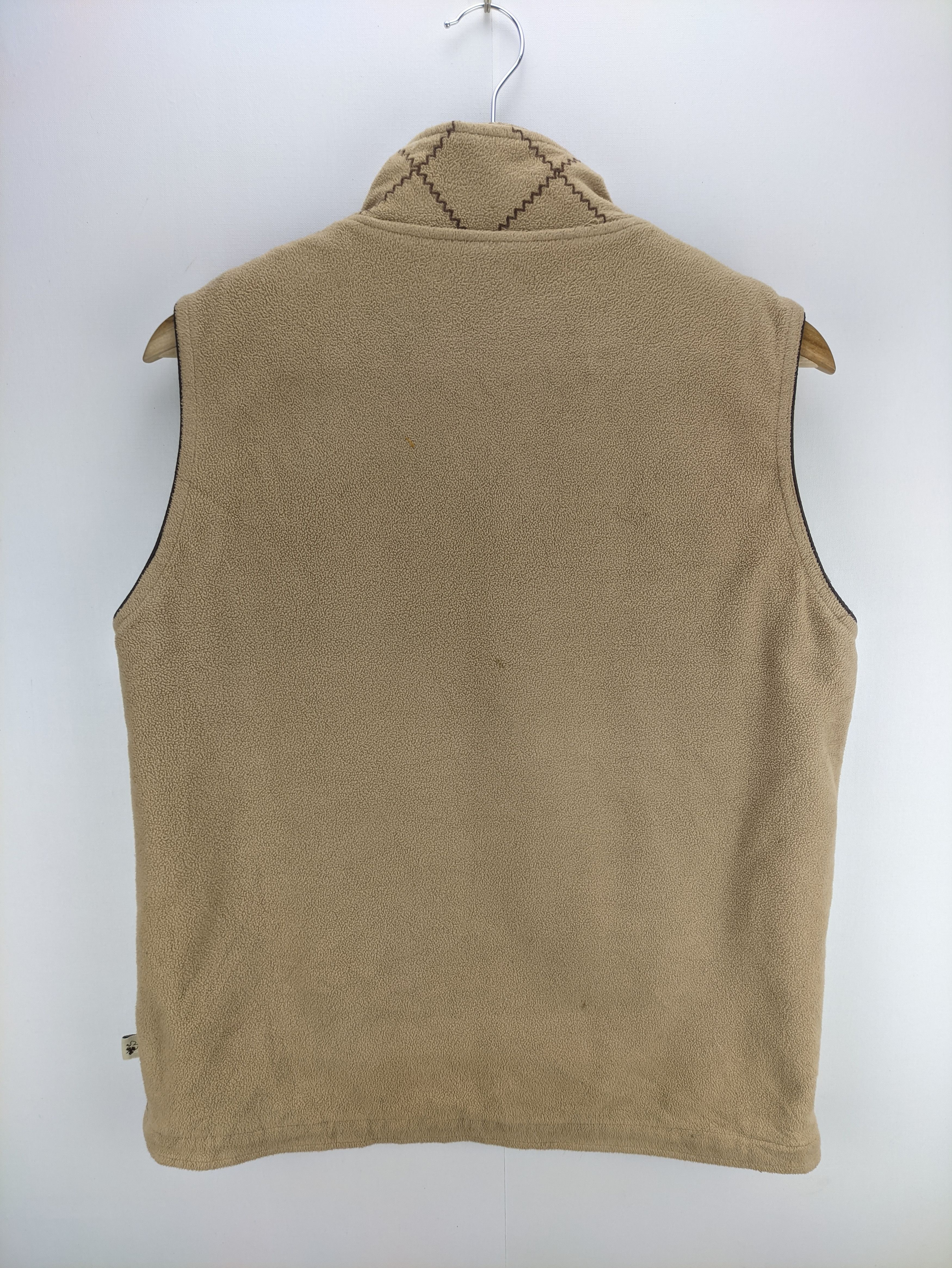 Japanese Brand Steals🔥Fleece Vest Zip Up by Maple Feel Size US M / EU 48-50 / 2 - 2 Thumbnail