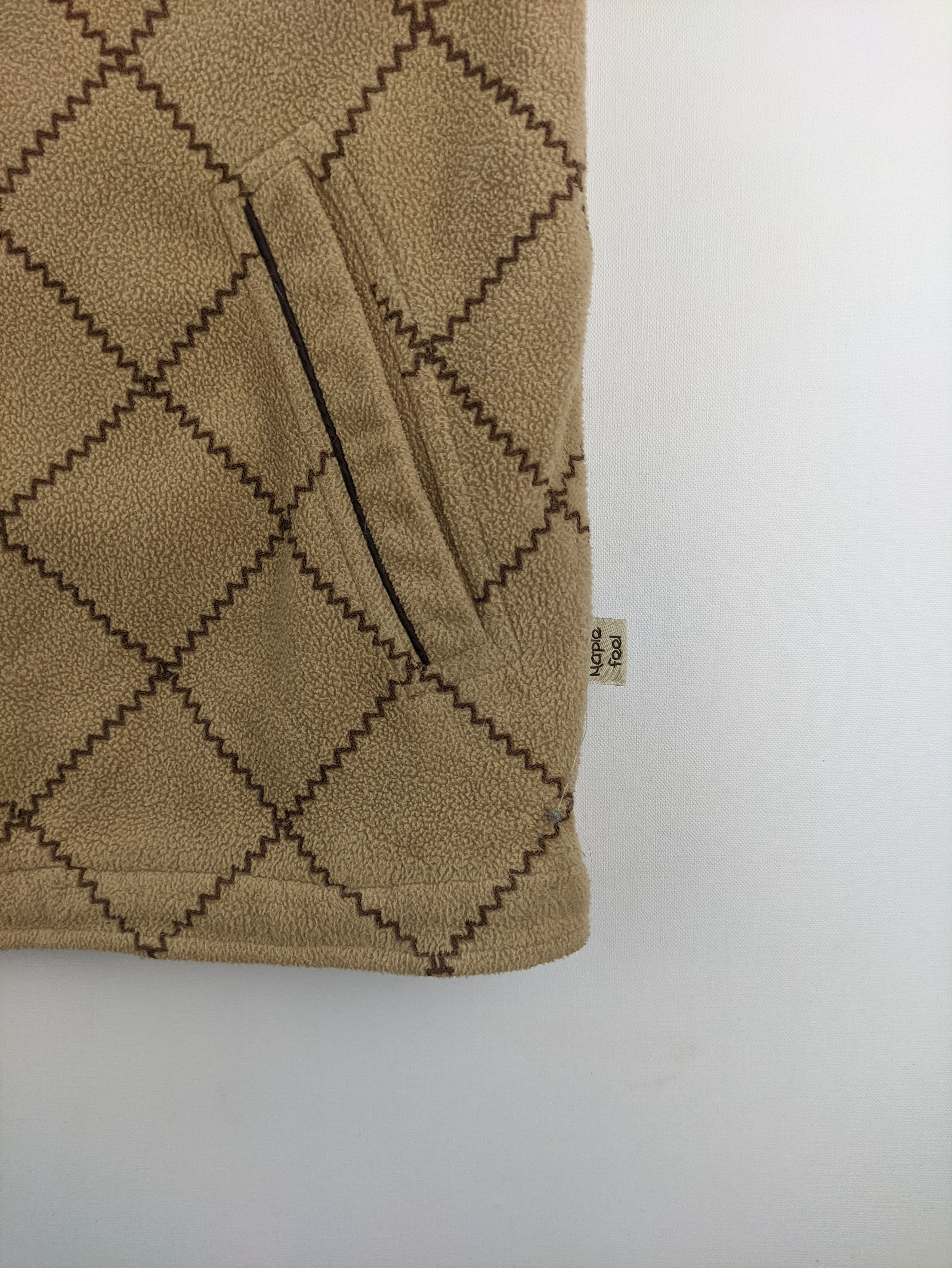 Japanese Brand Steals🔥Fleece Vest Zip Up by Maple Feel Size US M / EU 48-50 / 2 - 6 Thumbnail
