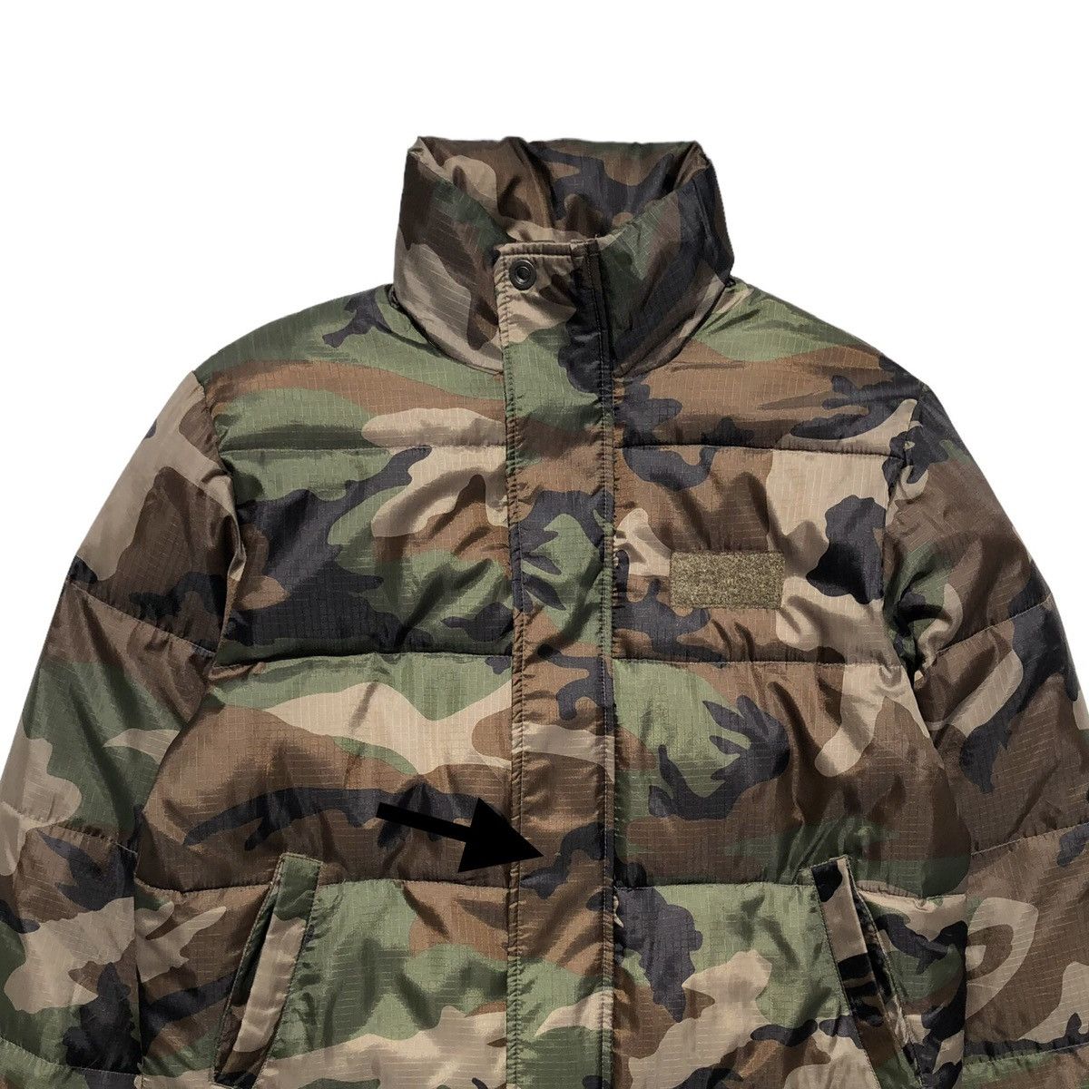 Alpha Industries Alpha Industries Camo Down Feather Puffer Jacket Size US M / EU 48-50 / 2 - 2 Thumbnail