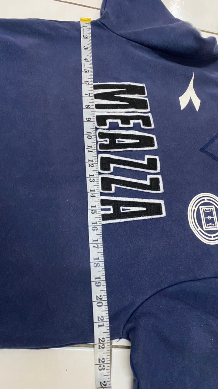 Diadora Distressed Diadora Meazza A.C Milan Sweatshirt Size US L / EU 52-54 / 3 - 9 Thumbnail