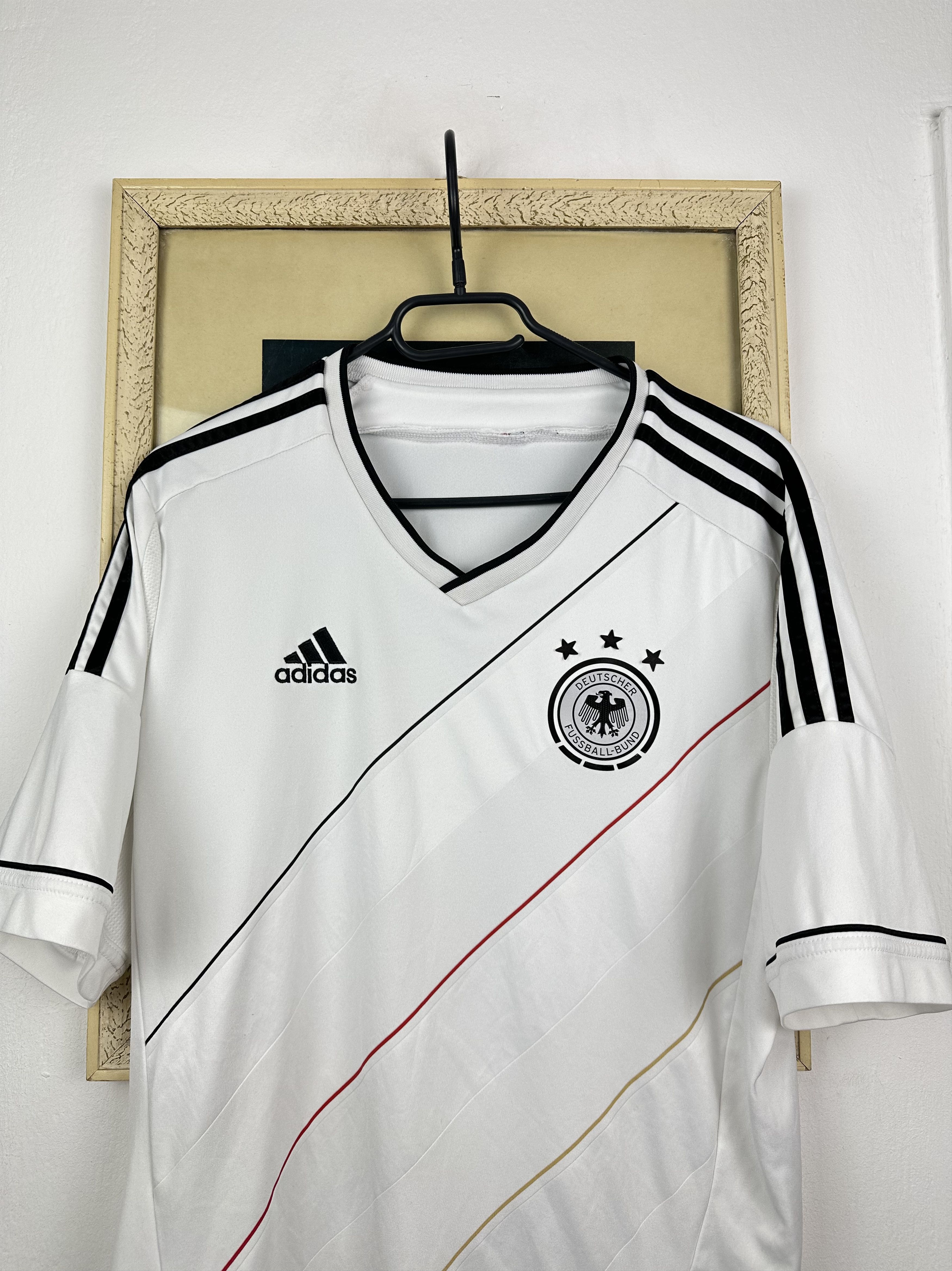 Adidas Germany football shirt 2012 Soccer Jersey Y2K Sport Tee Size US M / EU 48-50 / 2 - 2 Thumbnail
