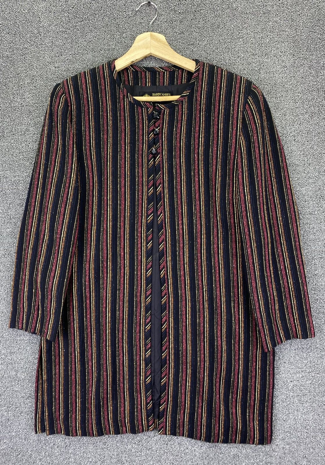 Hardy Amies Vintage Hardy Amies London Boutique Knitted Long Cardigan Size M / US 6-8 / IT 42-44 - 1 Thumbnail