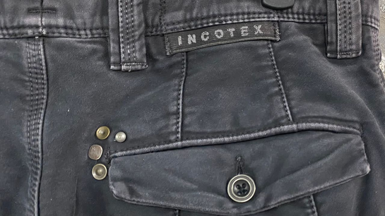 Incotex Incotex Slowear Cargo Pants Made in Romania W30 Size US 30 / EU 46 - 16 Thumbnail
