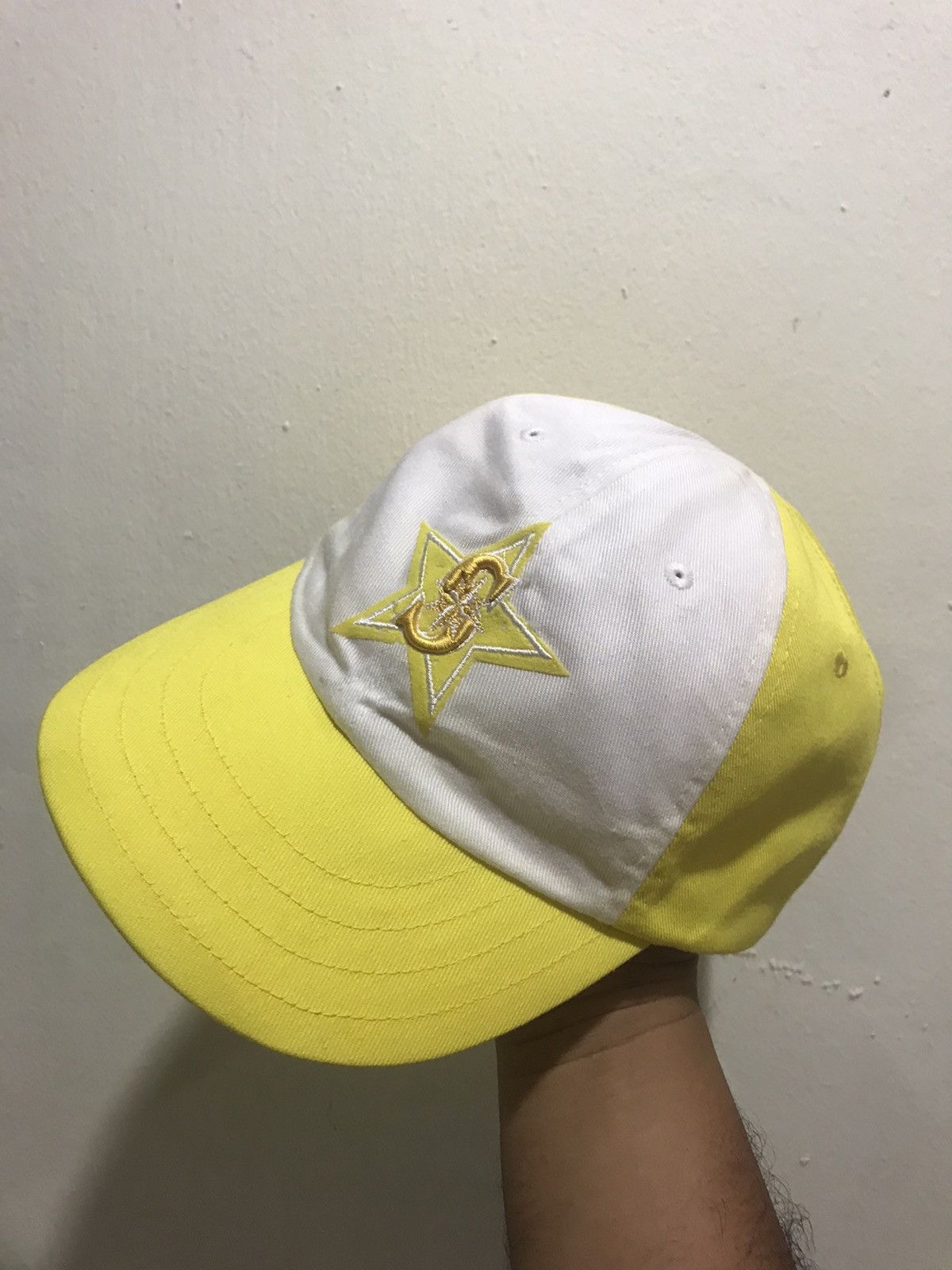 Nike 🔥Vintage🔥Seattle Marine Nike Team Short Brim Baseball Hat Size ONE SIZE - 1 Thumbnail