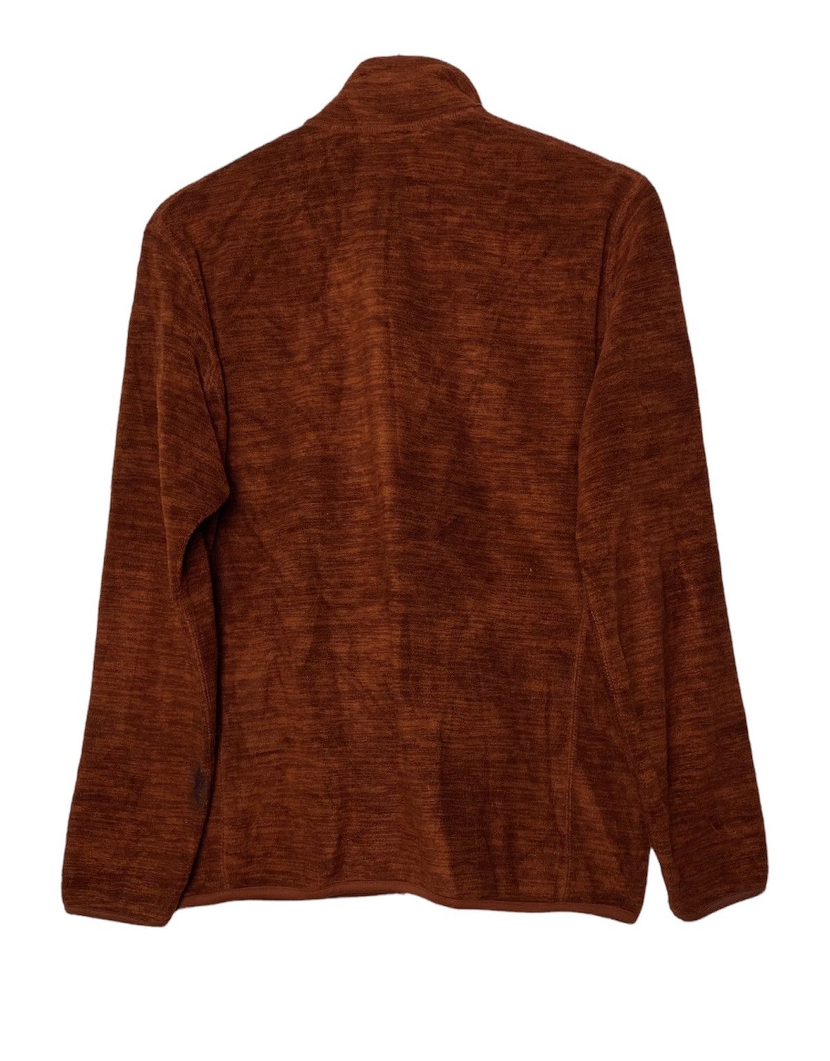 Uniqlo Vintage Uniqlo Brown Fleece Sweater Jacket Size US M / EU 48-50 / 2 - 9 Thumbnail