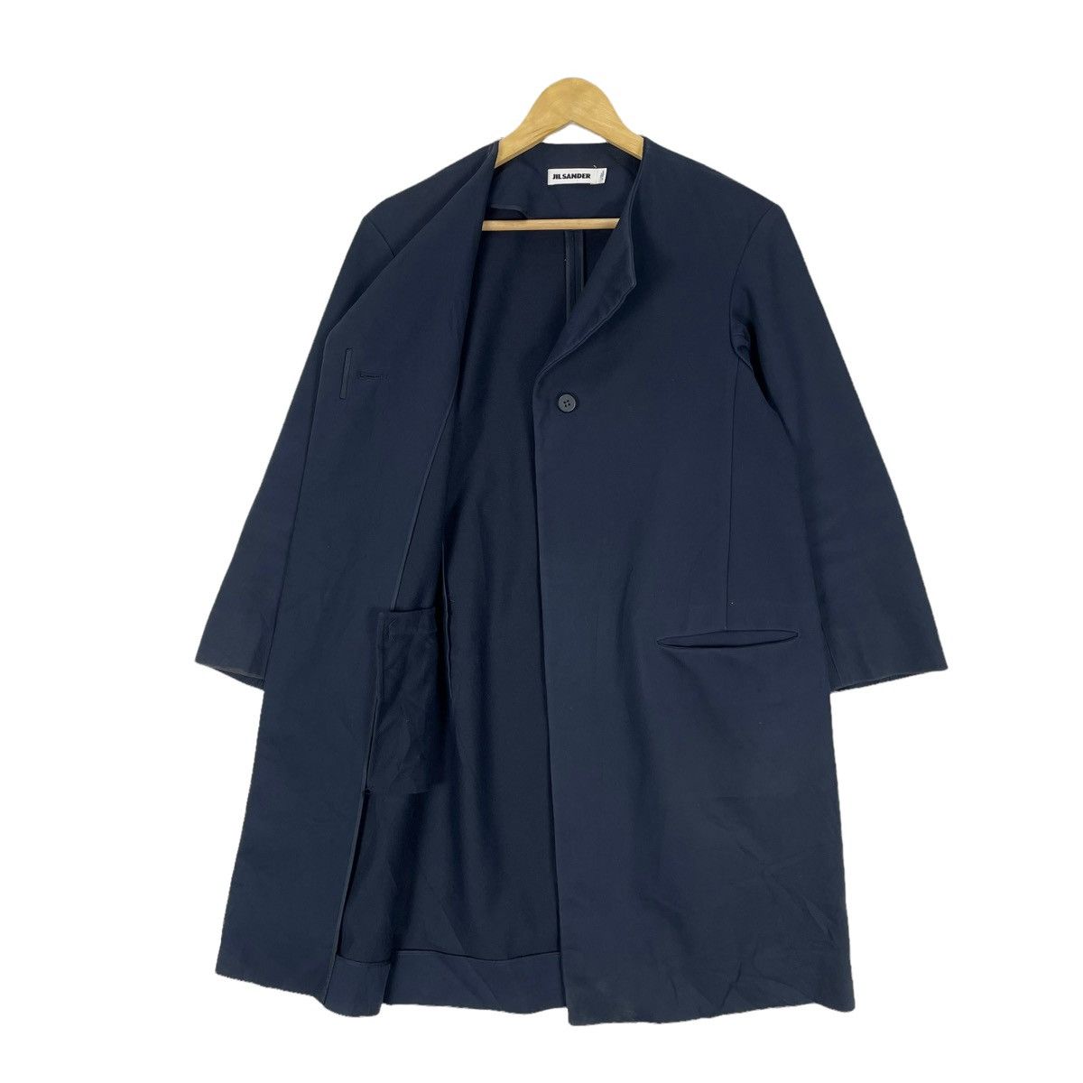 Jil Sander 🔥JIL SANDER SINGLE BUTTON PARKA WOMEN JACKET Size ONE SIZE - 6 Thumbnail
