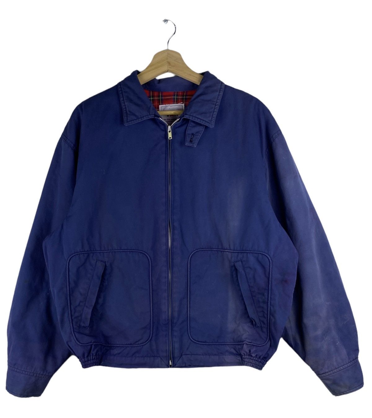 Van GONE 🔥 Vintage 90s Van Jac SpellOut Bomber Jacket Size US L / EU 52-54 / 3 - 3 Thumbnail