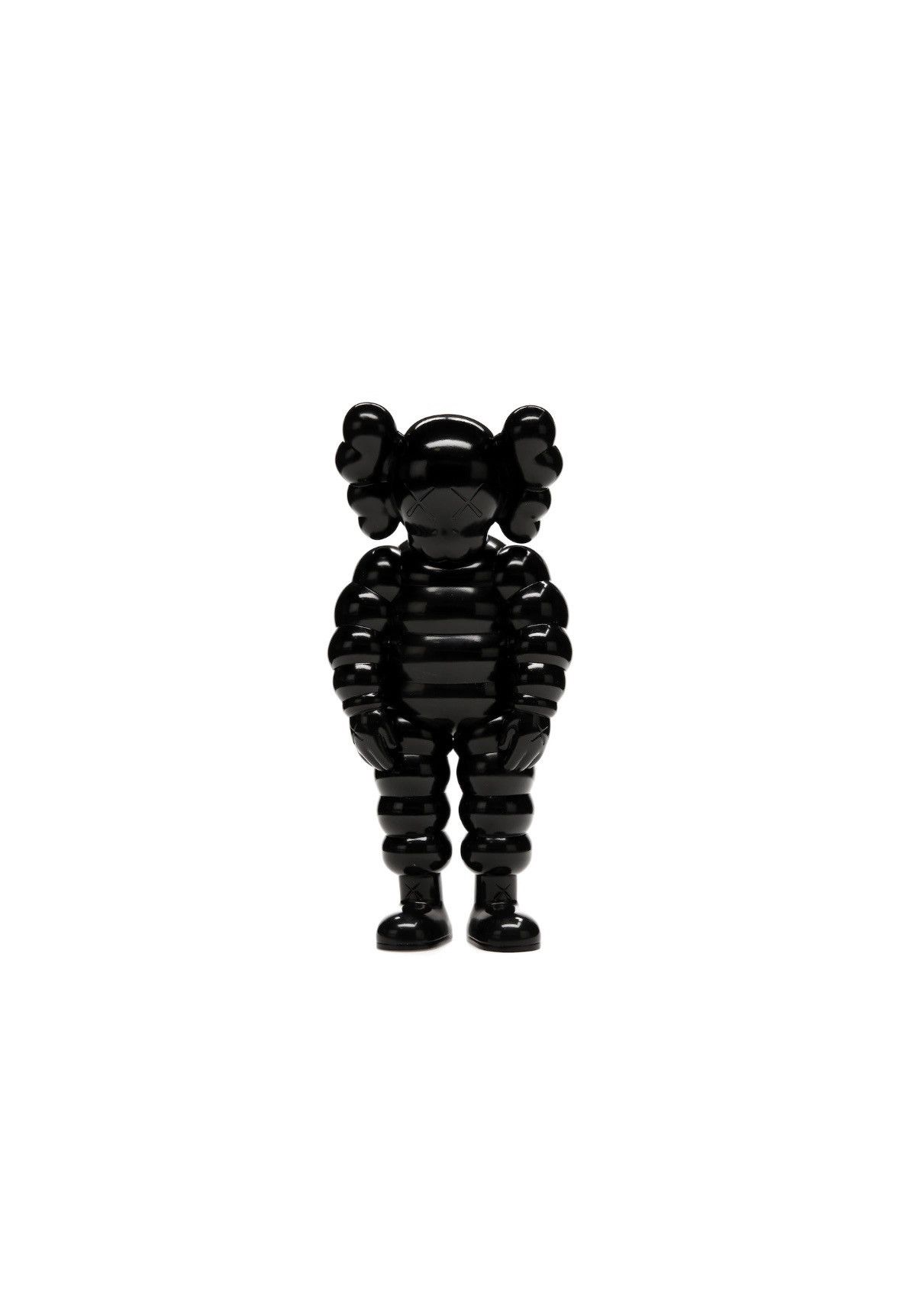 image of Kaws What Party Vinyl Figures Black [New], Men's