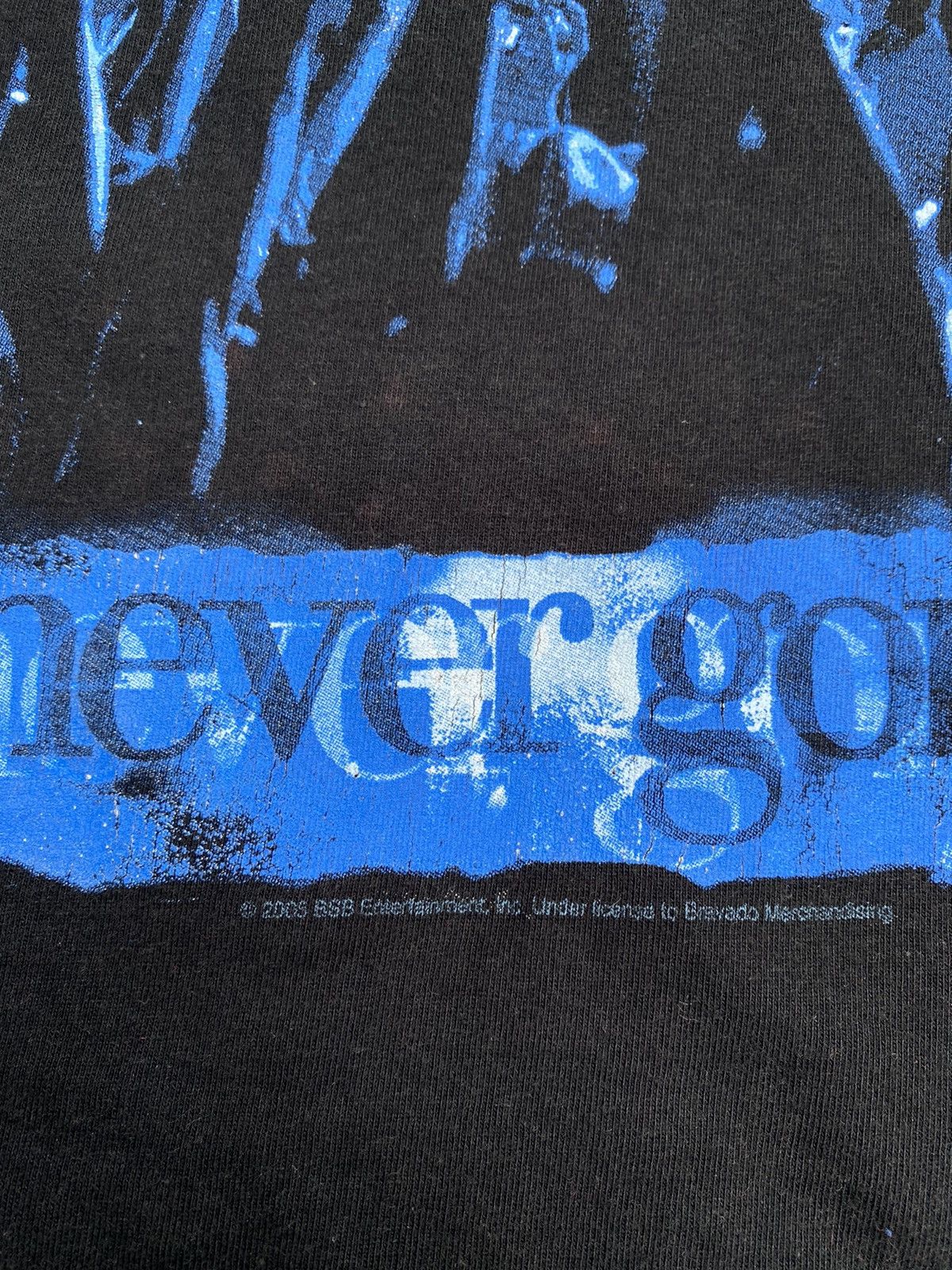 Band Tees SHOOT 🔥 Vintage BackStreet Boys Never Gone Tour Tee T Shirt Size US S / EU 44-46 / 1 - 4 Thumbnail
