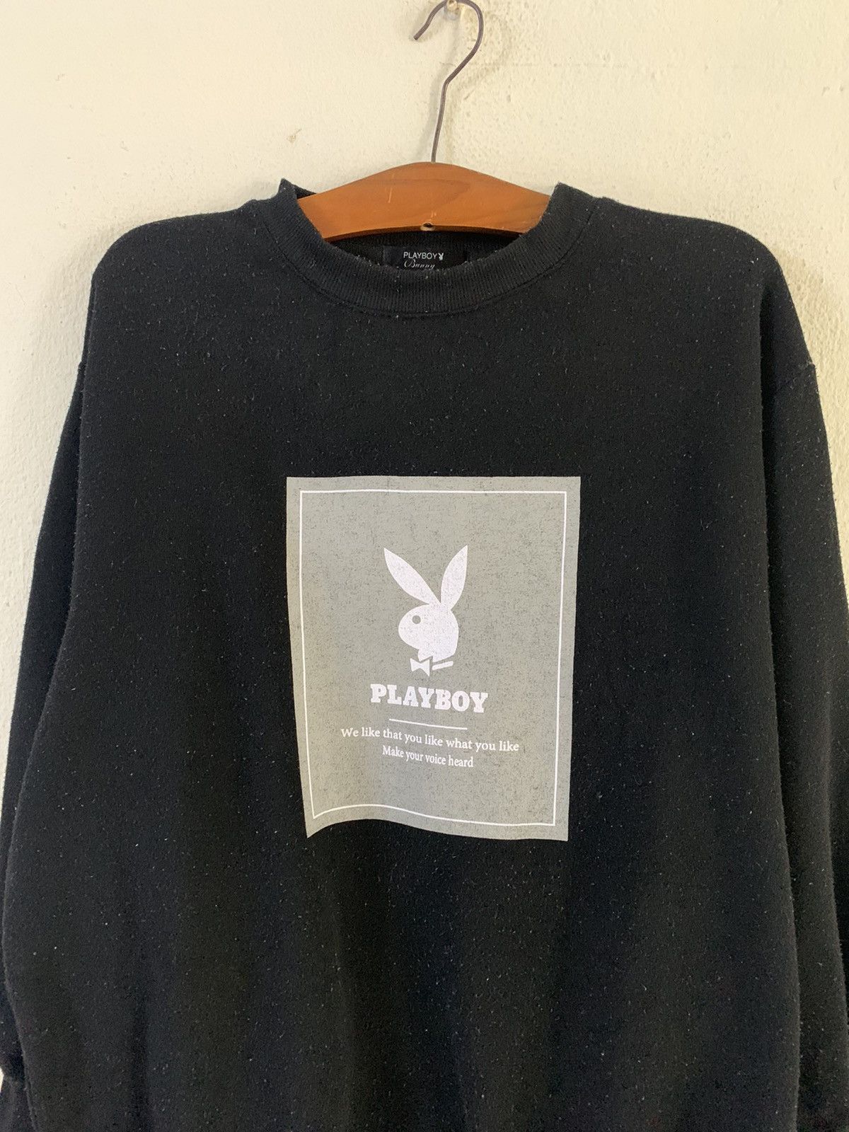 Playboy Playboy Big Logo Sweatshirt Size US XL / EU 56 / 4 - 4 Thumbnail