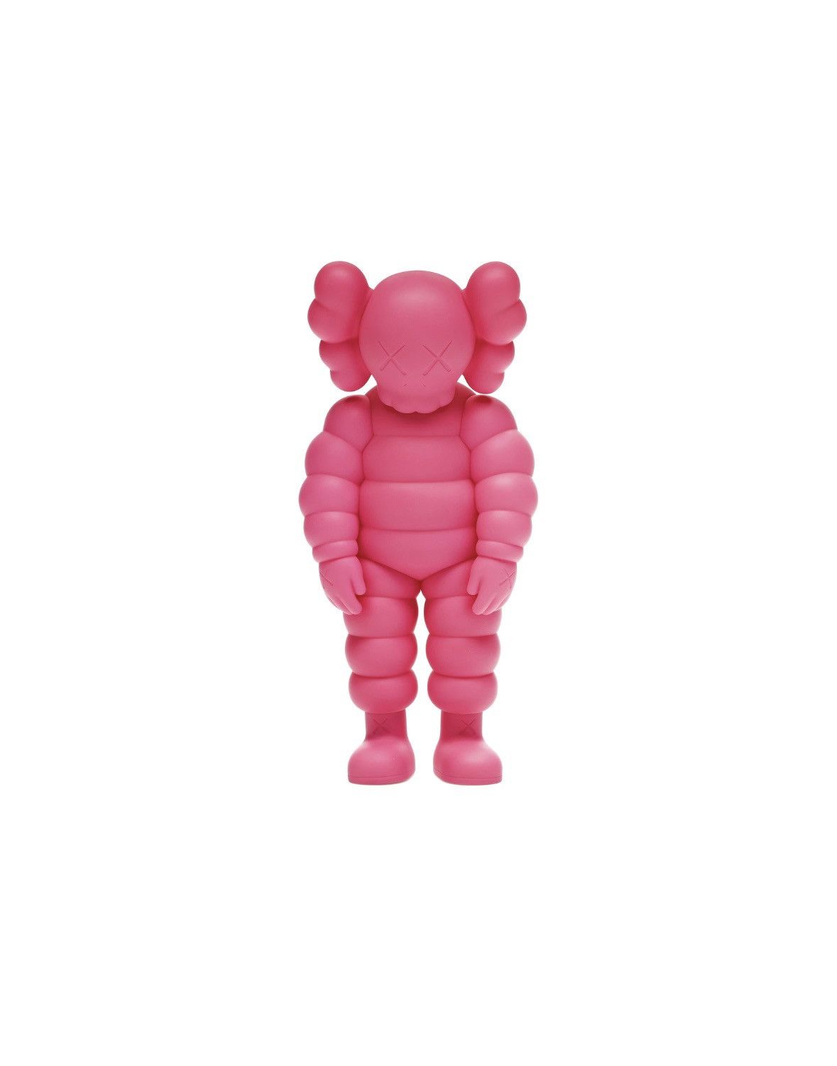 image of Kaws What Party Vinyl Figures Pink [New], Men's