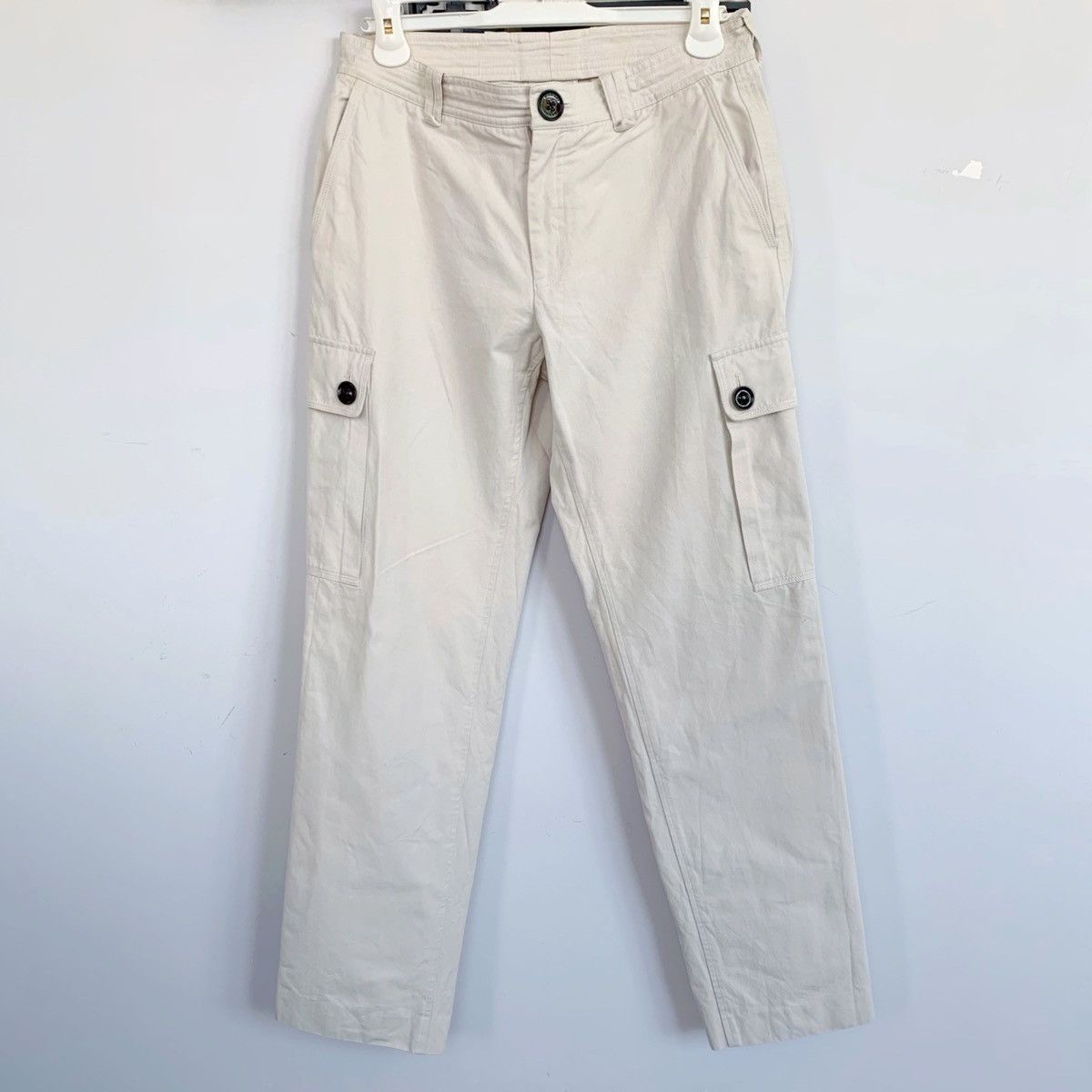 Burberry BURBERRY Cargo Pants Trousers Beige Cotton Army 32 Size US 32 / EU 48 - 7 Thumbnail