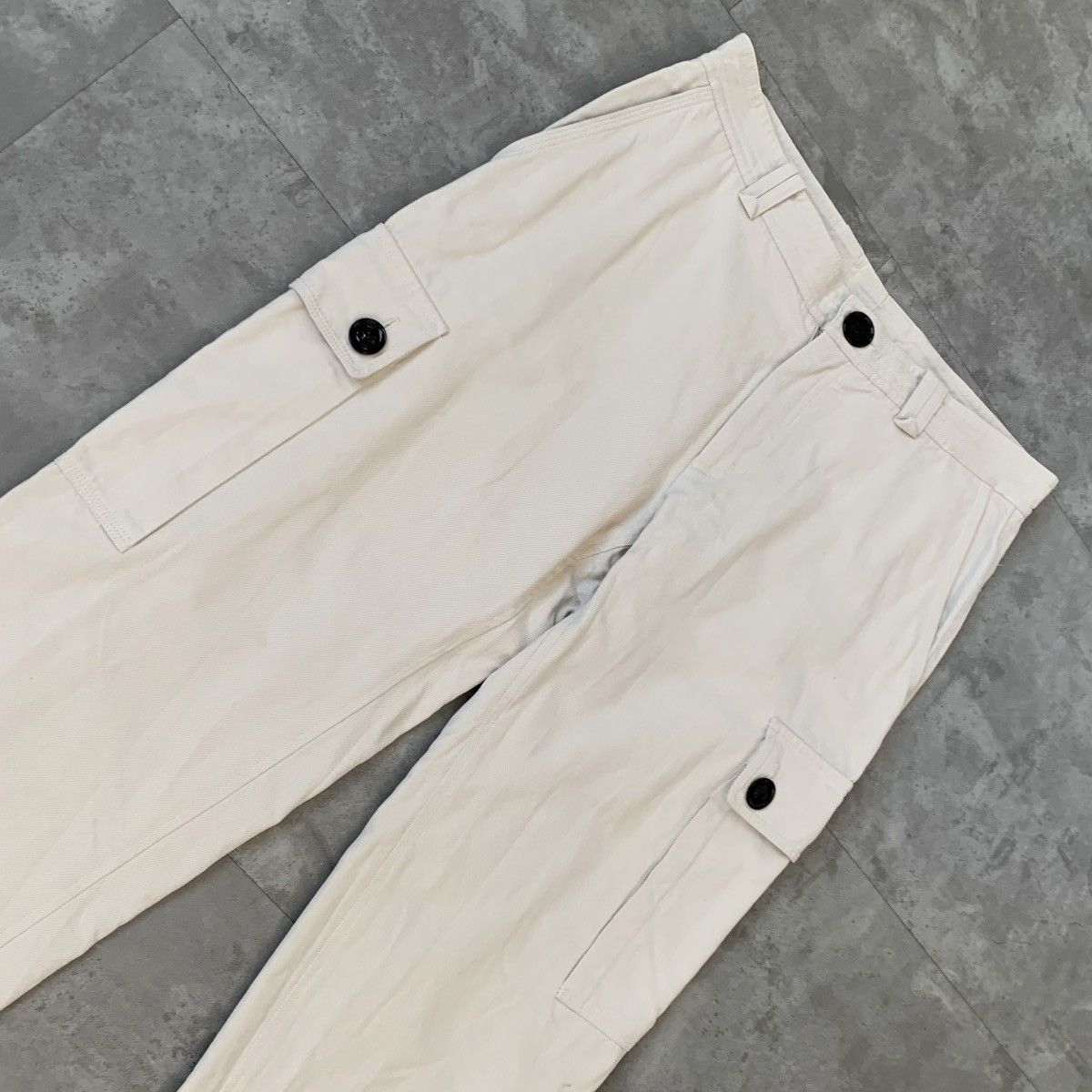 Burberry BURBERRY Cargo Pants Trousers Beige Cotton Army 32 Size US 32 / EU 48 - 5 Thumbnail