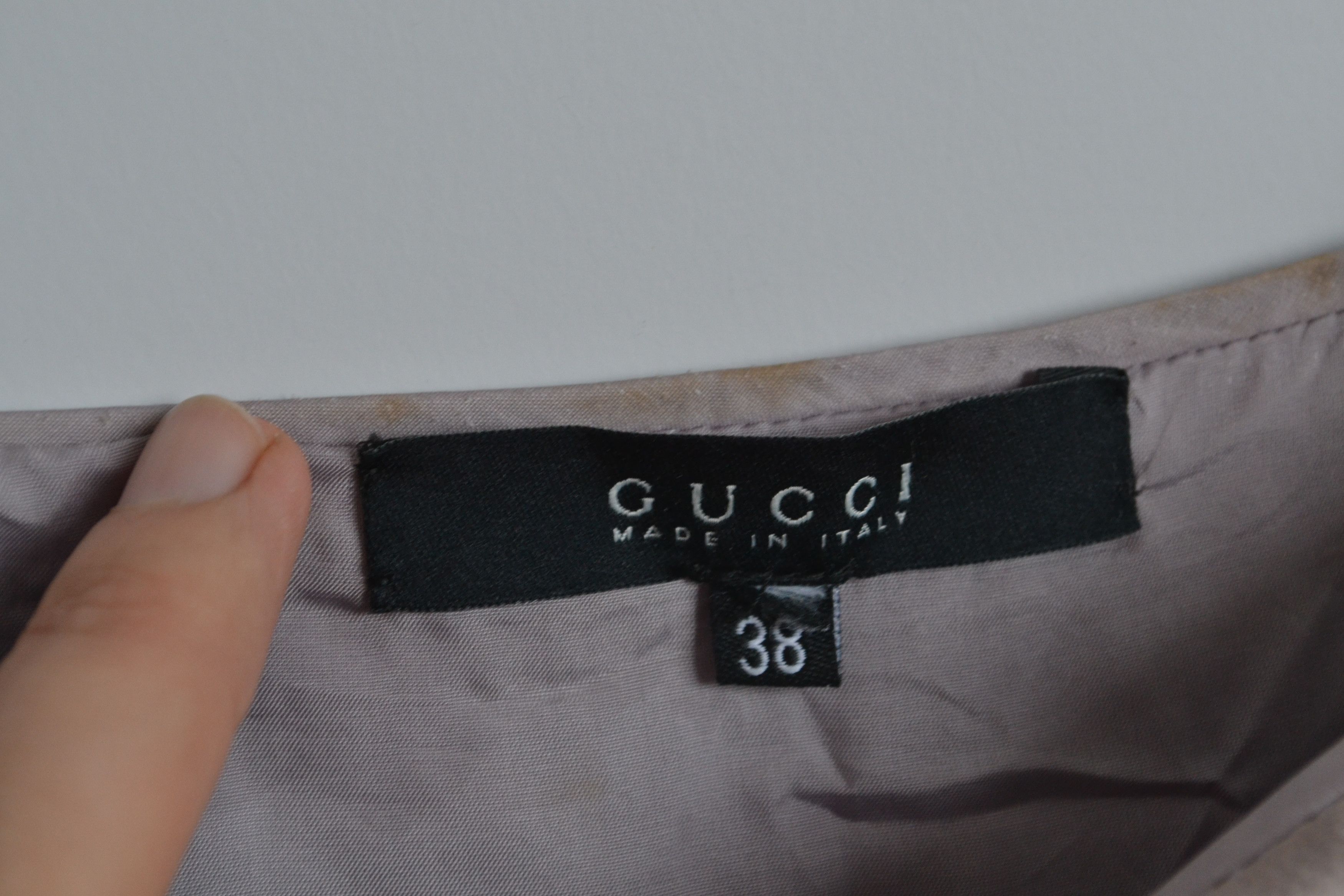 Gucci GUCCI Skirt Leather Vintage Runway Archive TOM FORD Sz 38 Size 26" / US 2 / IT 38 - 2 Thumbnail